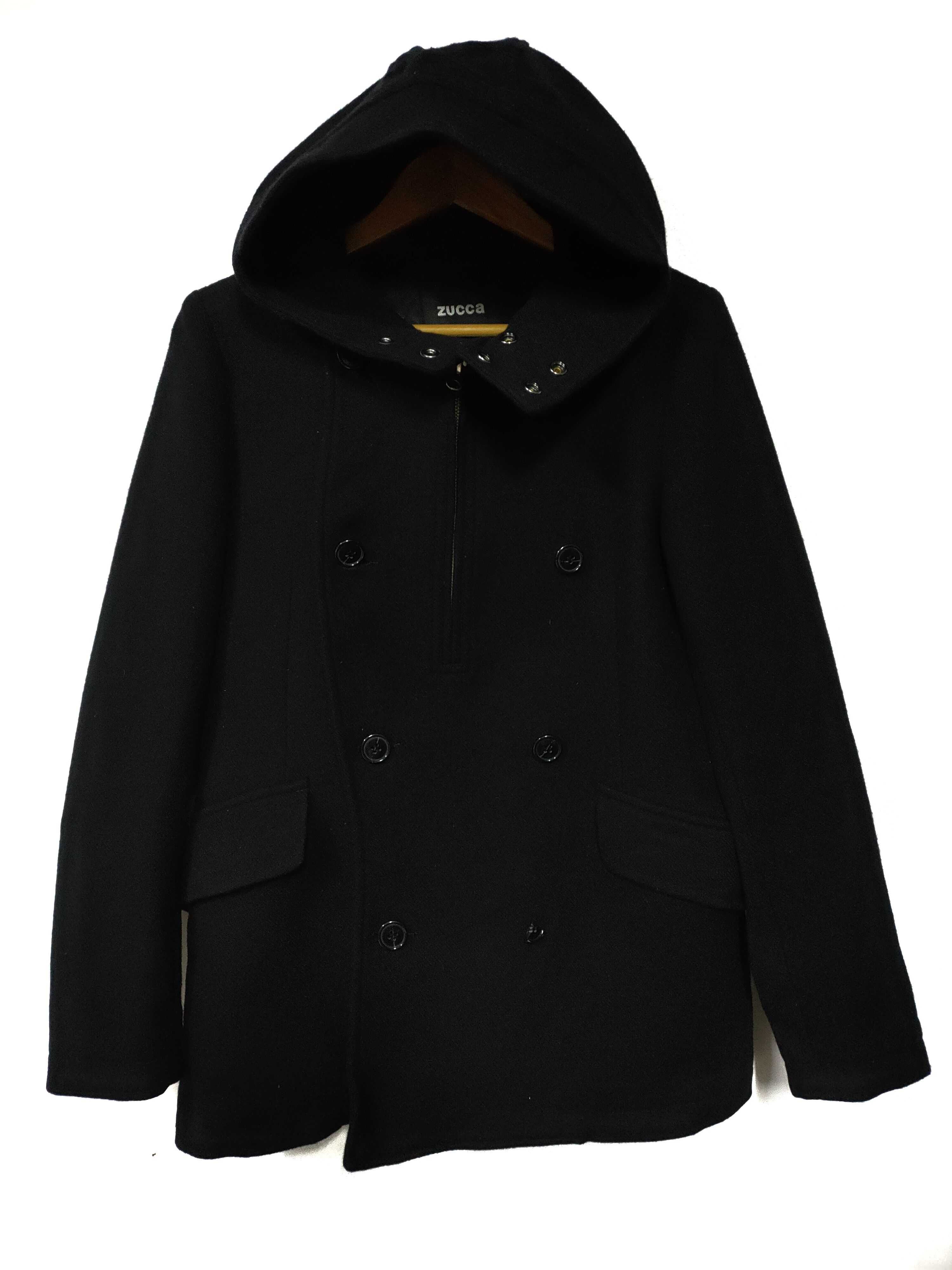 CABANE de ZUCCa ZUCCA DOUBLE BREAST WOOL JACKETS Size US L / EU 52-54 / 3 - 3 Thumbnail
