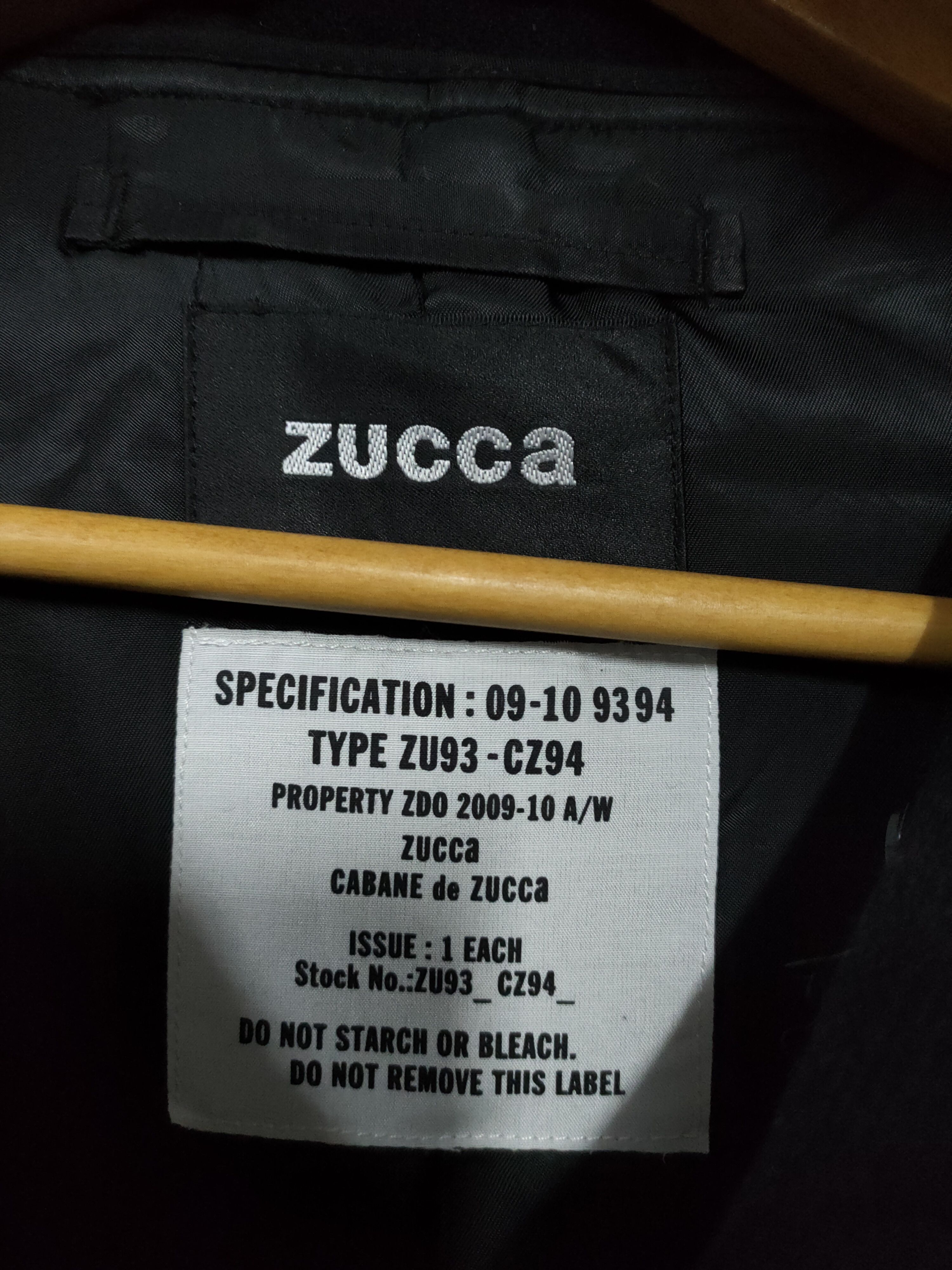 CABANE de ZUCCa ZUCCA DOUBLE BREAST WOOL JACKETS Size US L / EU 52-54 / 3 - 6 Thumbnail