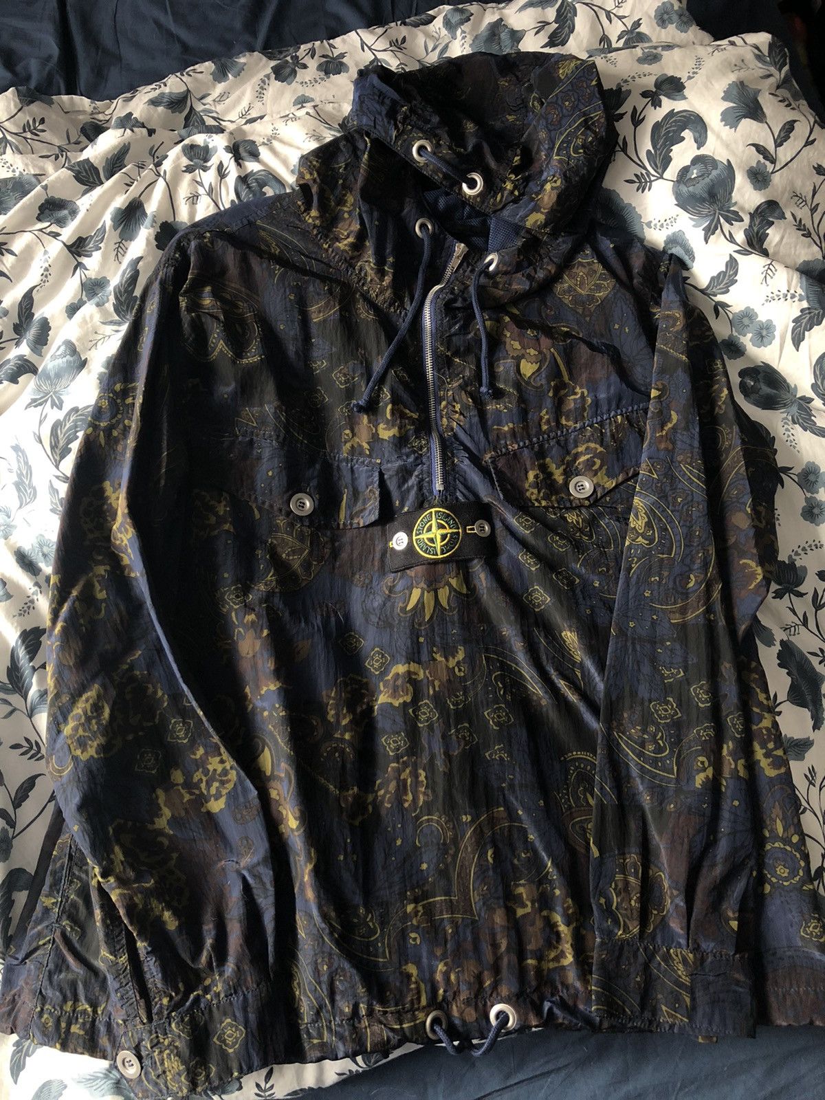 Supreme Stone Island Nylon Metal Track Jacket Snow Camo Men's - SS16 - US