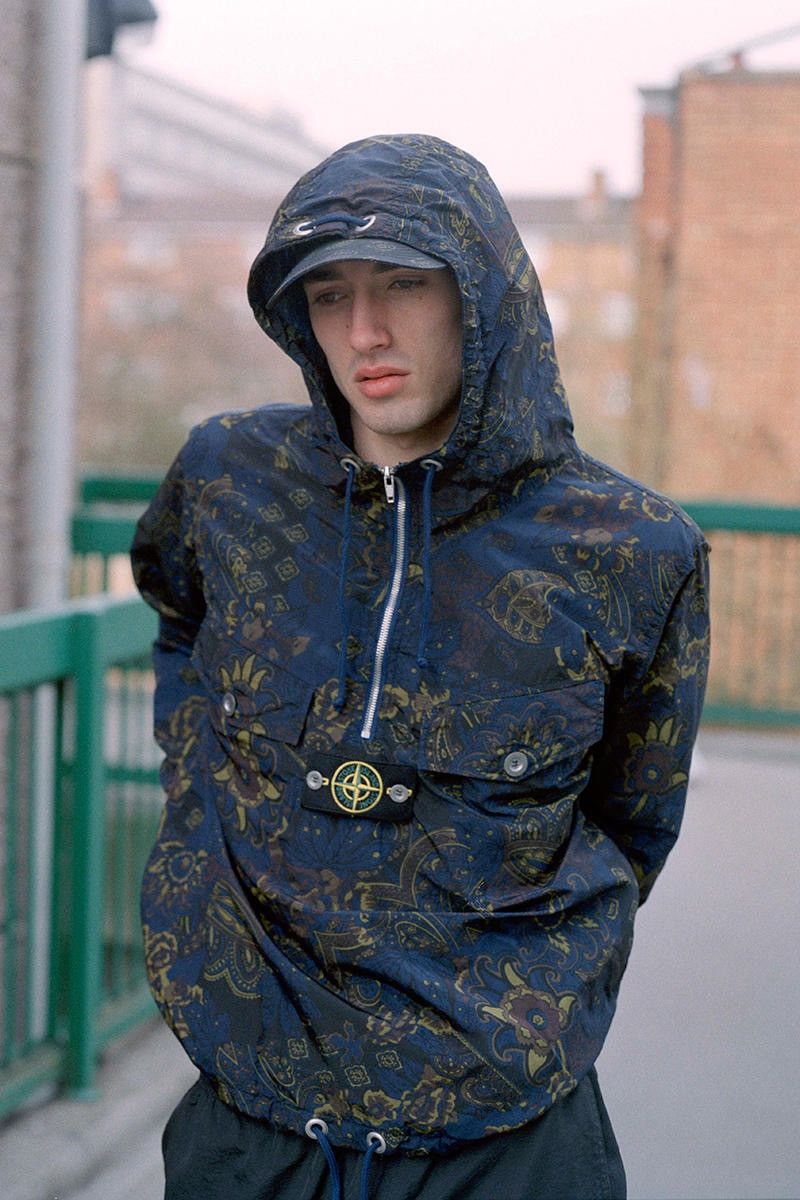 Supreme Stone Island x Supreme Paisley Nylon Metal 5C Anorak Jacket |  Grailed