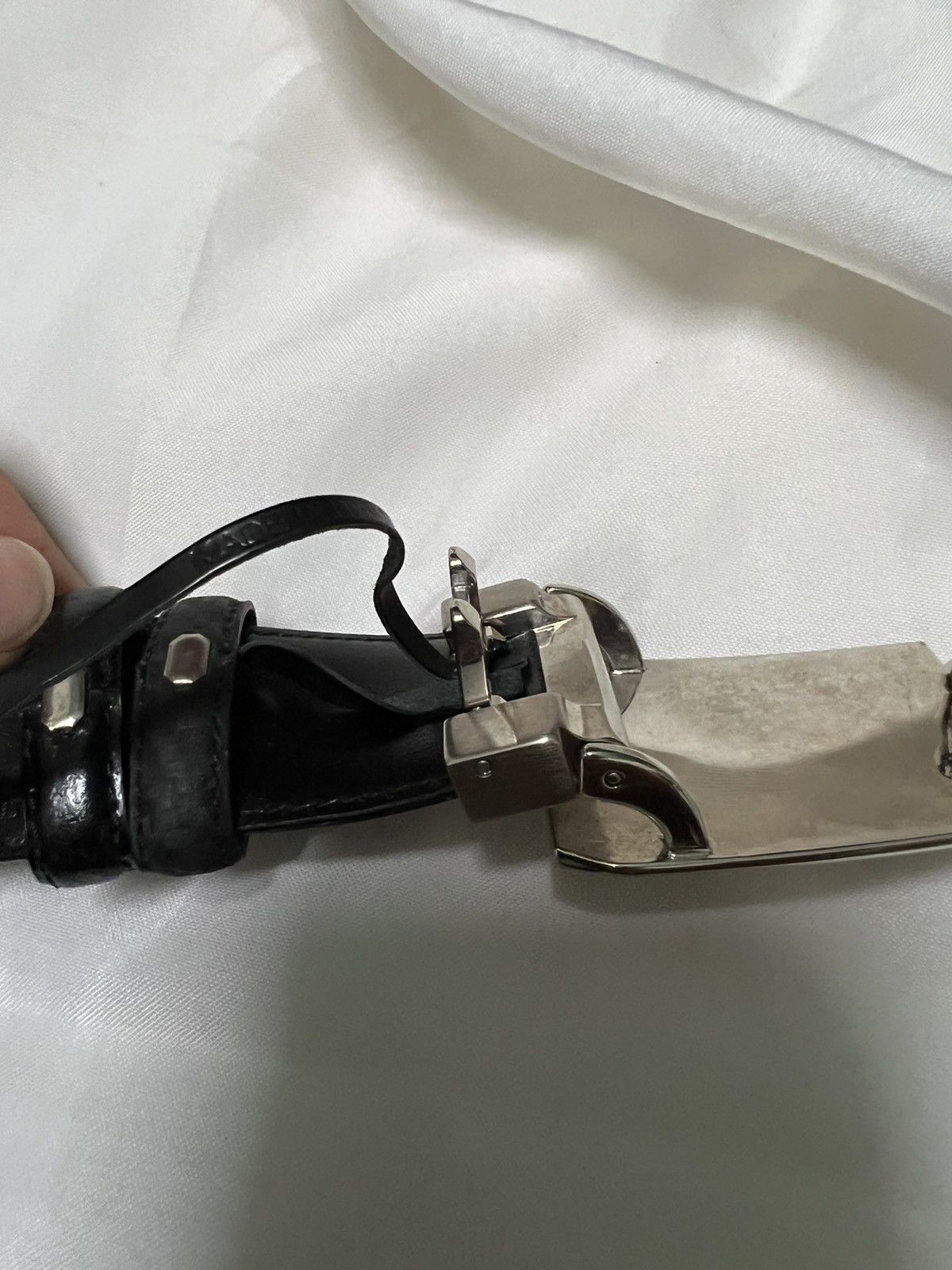 Men's Nike Carbon Fiber Texture Reversible Belt Australia