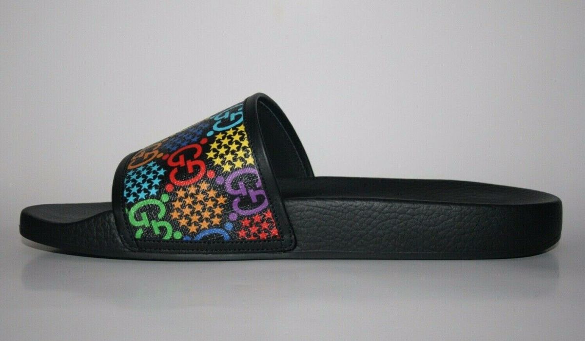 Gucci Gucci Men s GG Psychedelic Slides Grailed