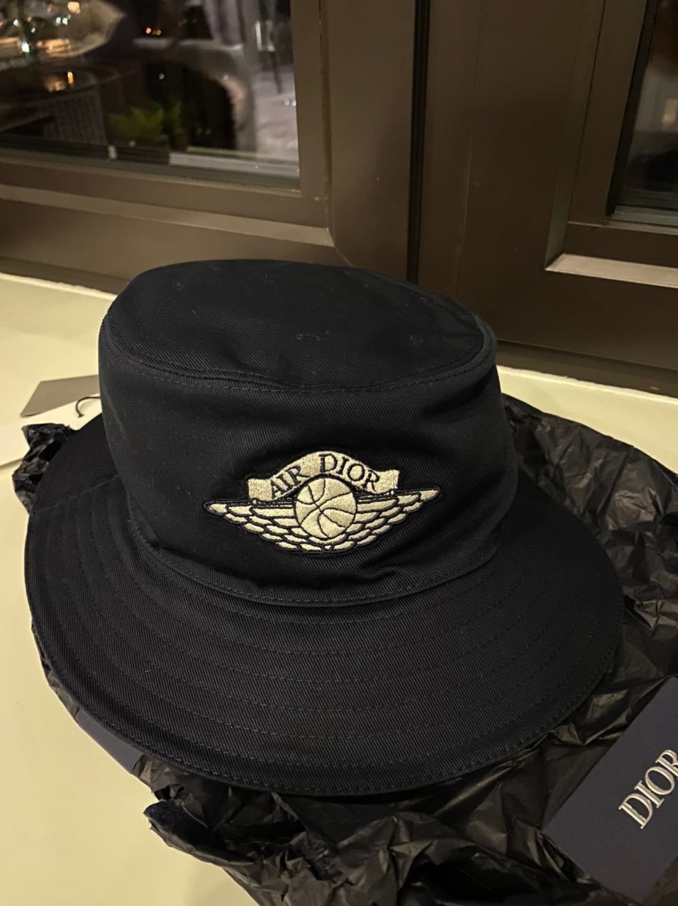 Dior × Jordan Brand Dior x Jordan “Air Dior” Bucket Hat