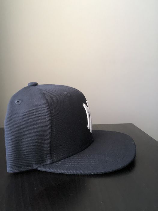 Hat Custom Upside Down Yankees Logo | Grailed
