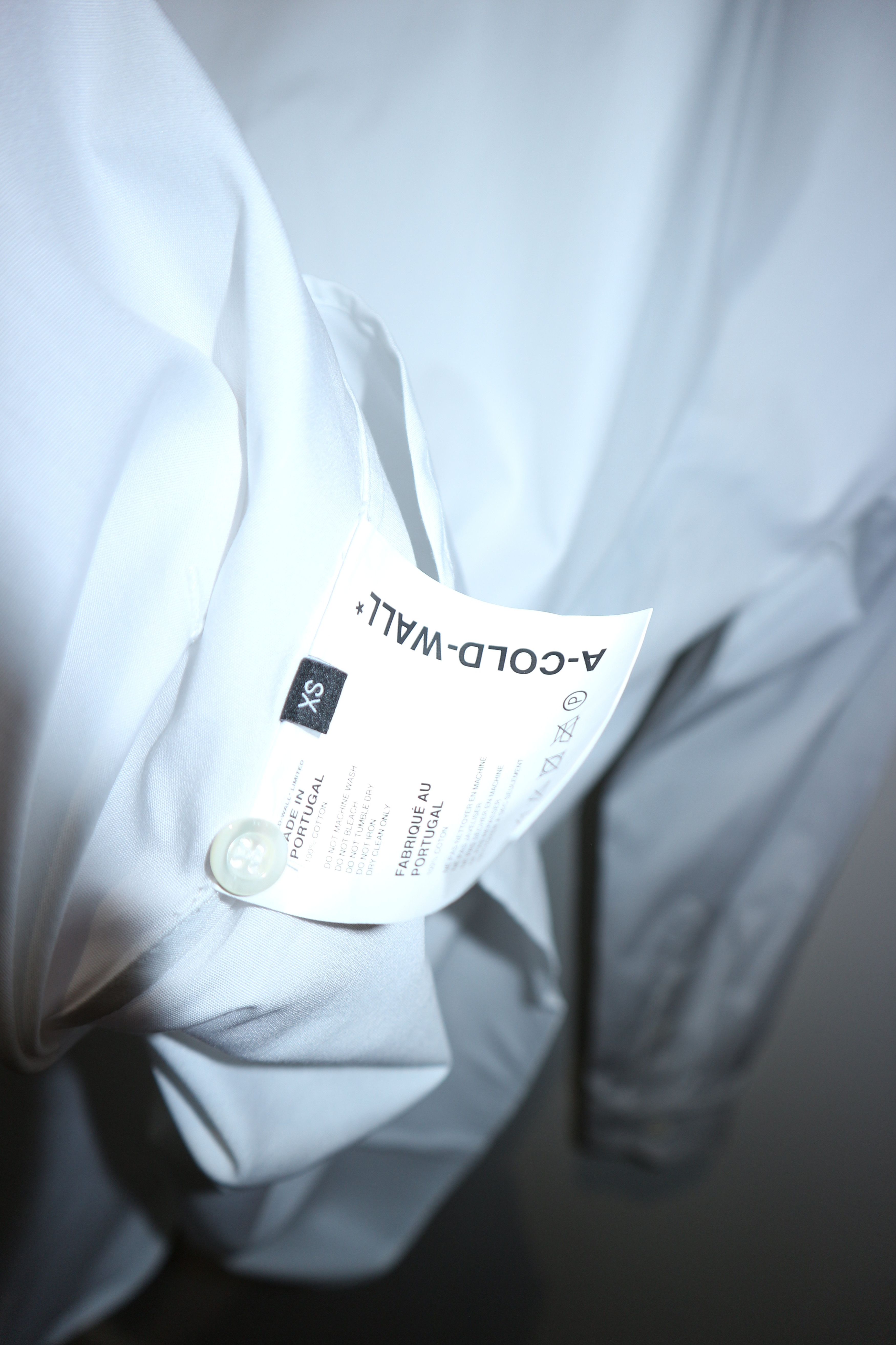 A-COLD-WALL* embroidered logo classic shirt Size US XS / EU 42 / 0 - 10 Thumbnail