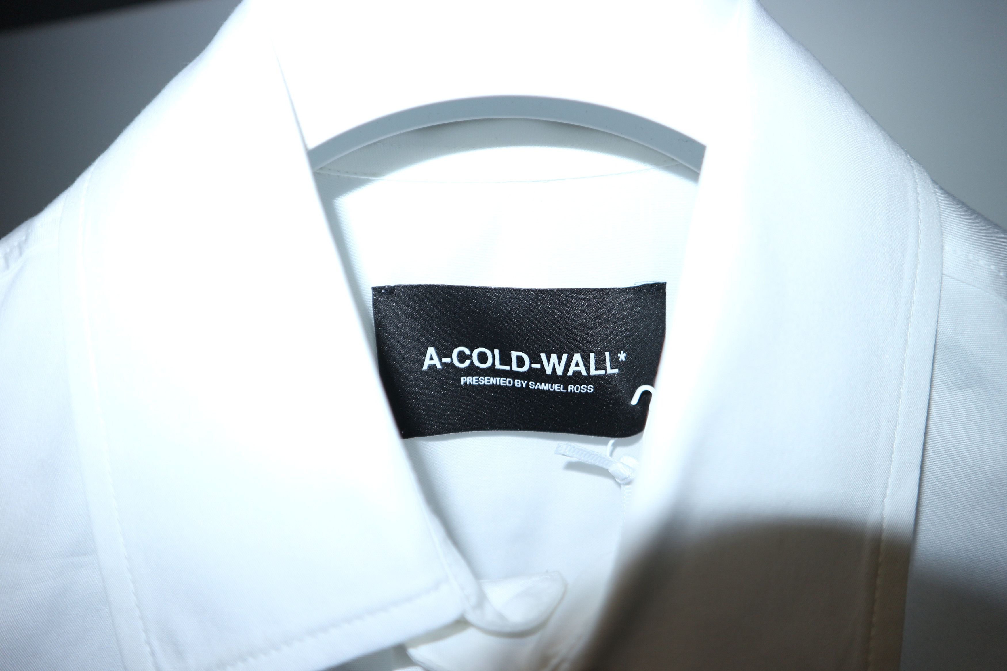 A-COLD-WALL* embroidered logo classic shirt Size US XS / EU 42 / 0 - 5 Thumbnail
