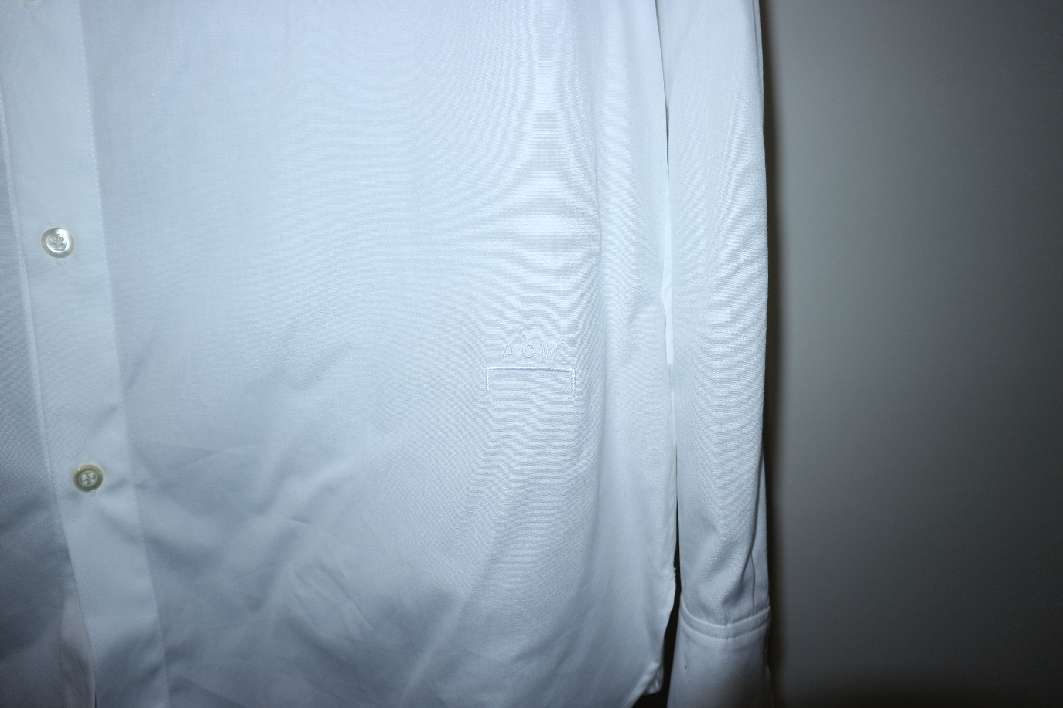 A-COLD-WALL* embroidered logo classic shirt Size US M / EU 48-50 / 2 - 3 Thumbnail