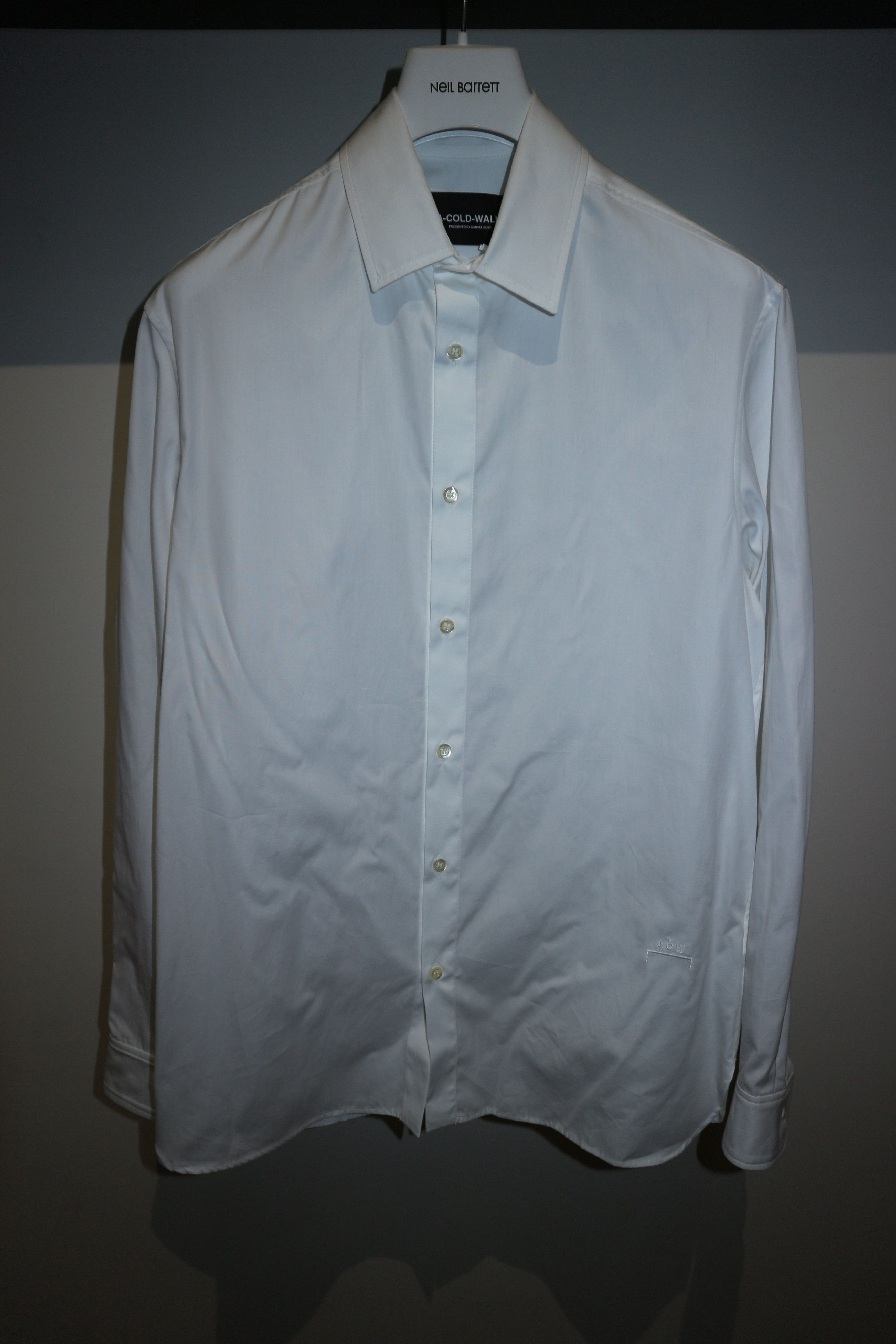 A-COLD-WALL* embroidered logo classic shirt Size US M / EU 48-50 / 2 - 1 Thumbnail