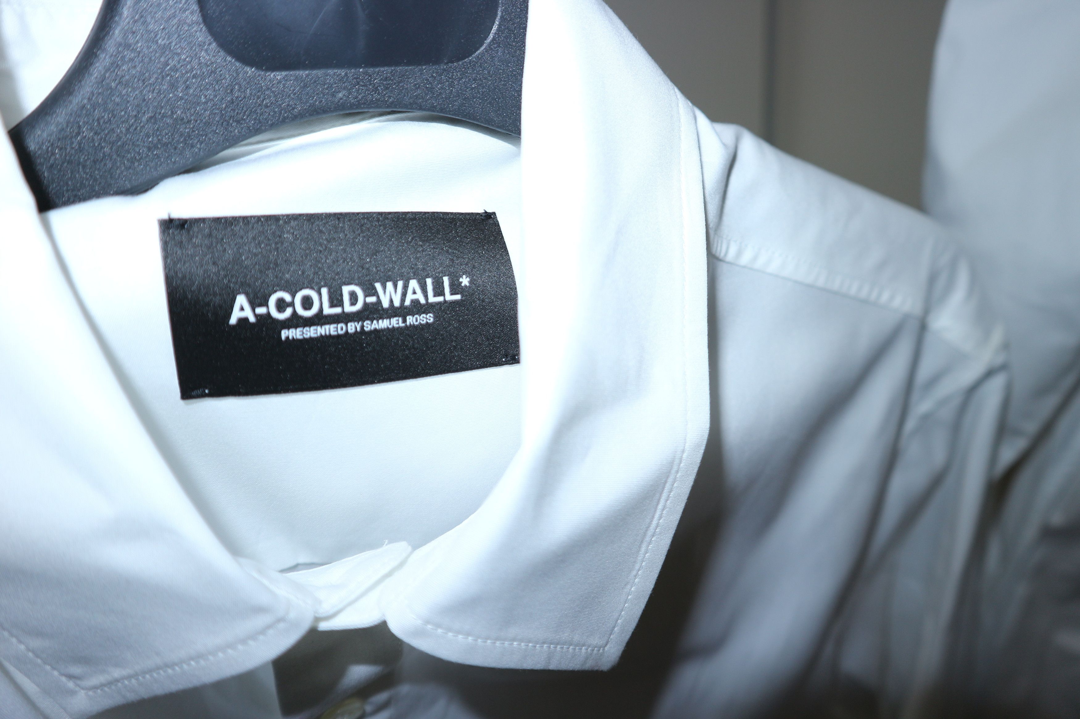A-COLD-WALL* embroidered logo classic shirt Size US M / EU 48-50 / 2 - 5 Thumbnail