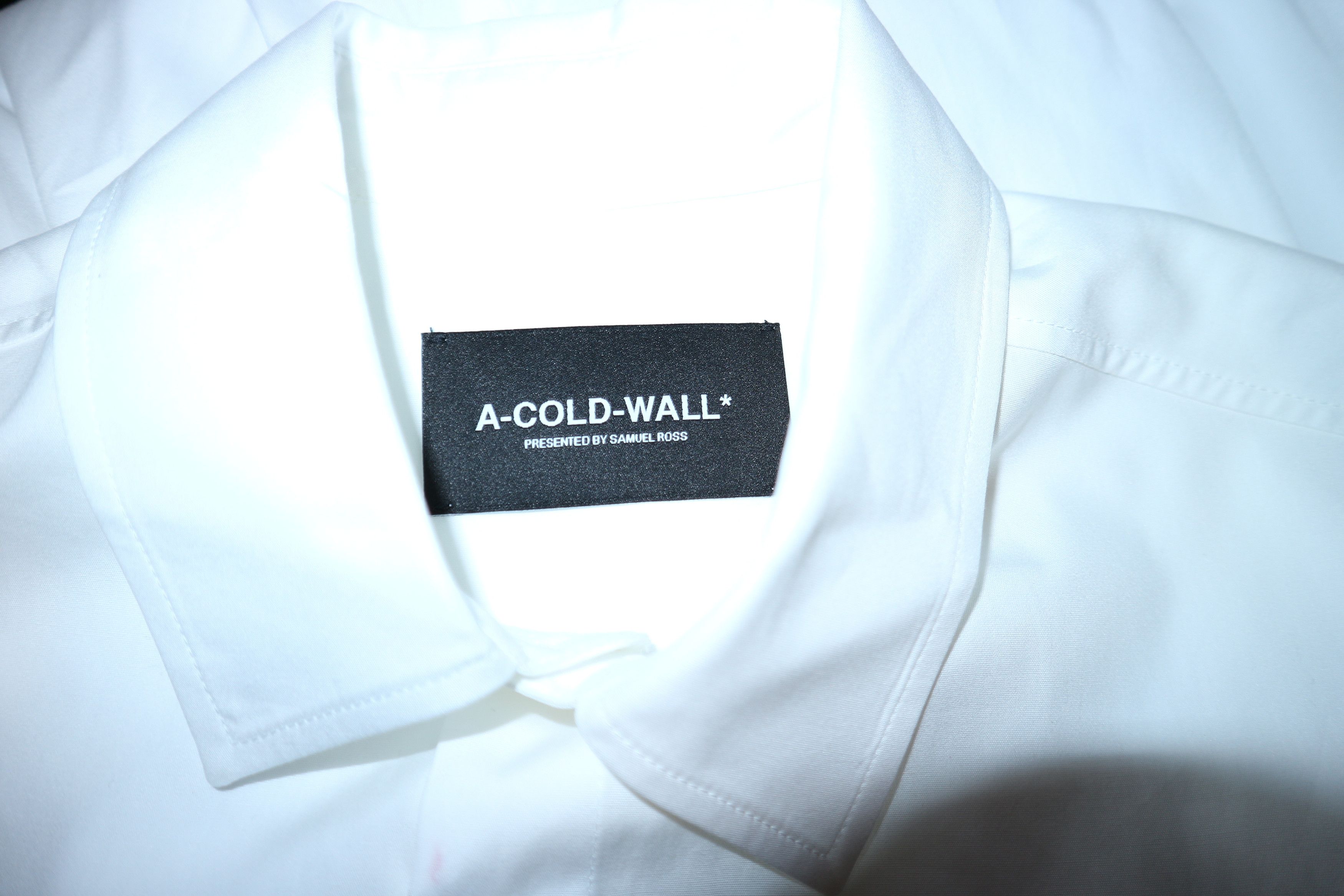 A-COLD-WALL* embroidered logo classic shirt Size US M / EU 48-50 / 2 - 6 Thumbnail