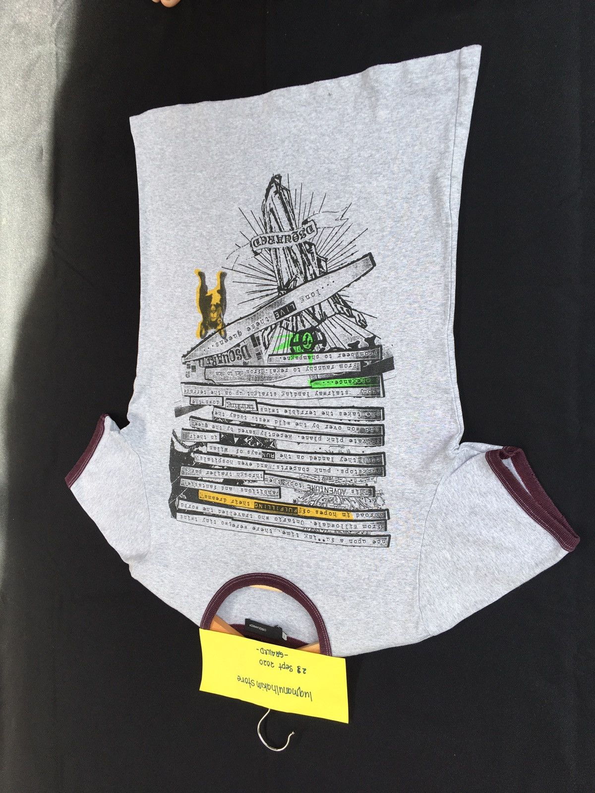 Dsquared2 Rare Dsquared script t shirt Size US M / EU 48-50 / 2 - 4 Thumbnail