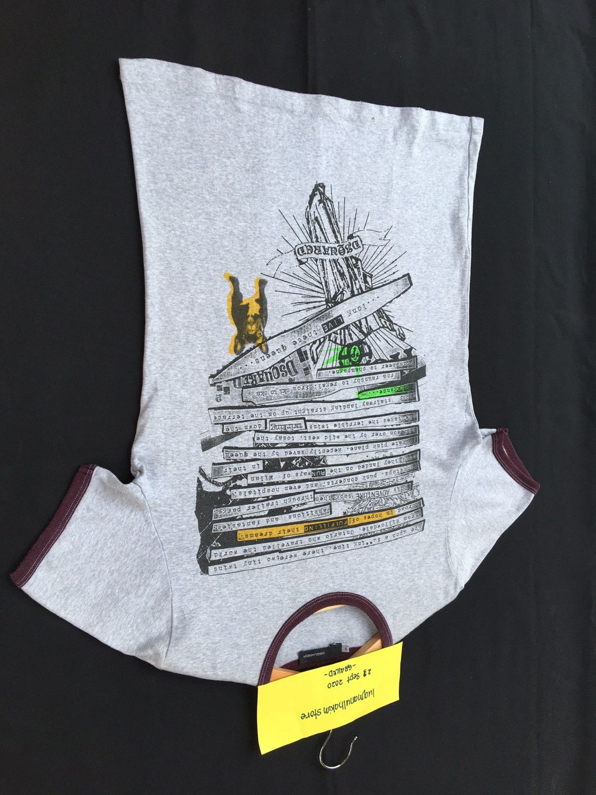 Dsquared2 Rare Dsquared script t shirt Size US M / EU 48-50 / 2 - 5 Thumbnail