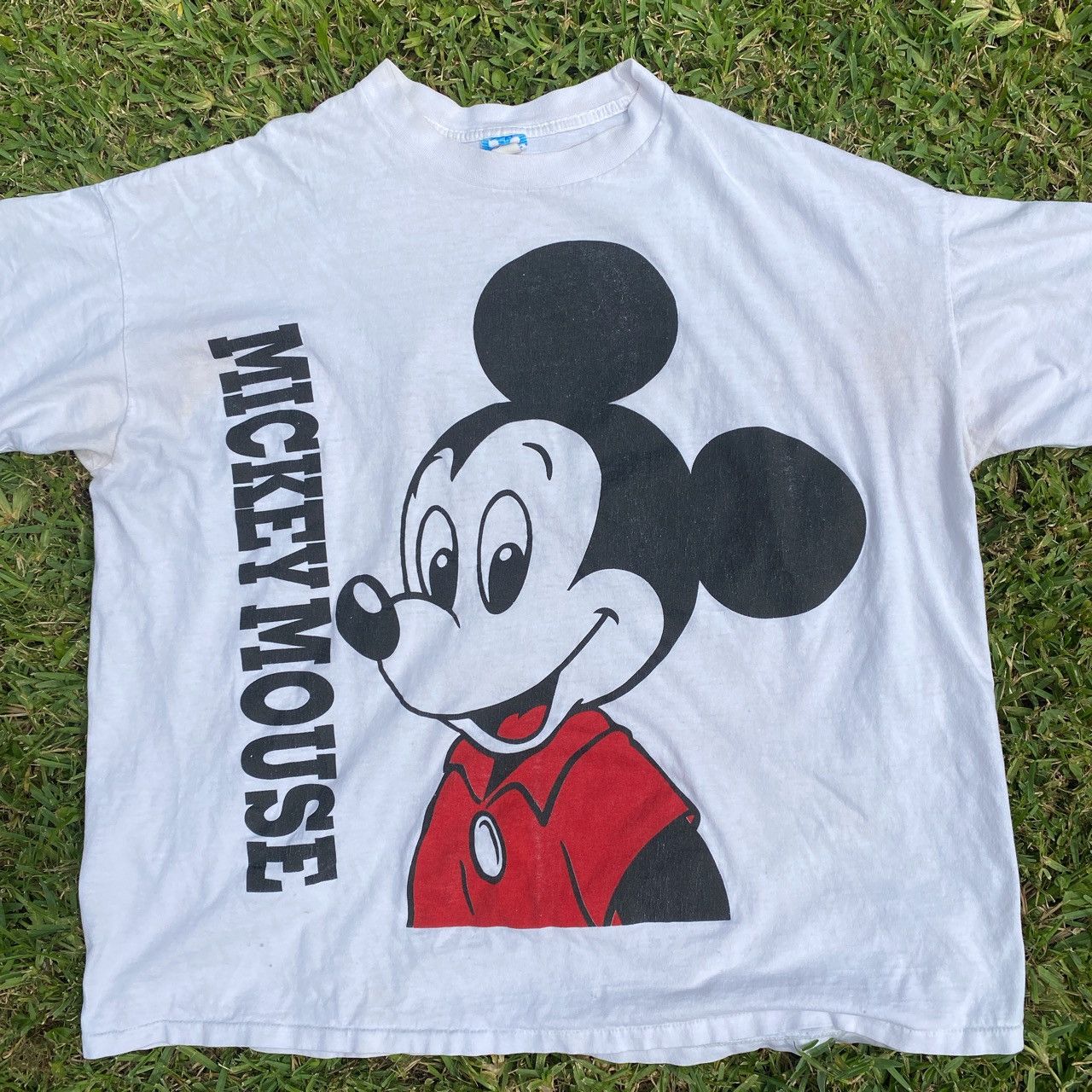 Disney × Vintage Vintage Mickey Mouse Front and Back Tee | Grailed