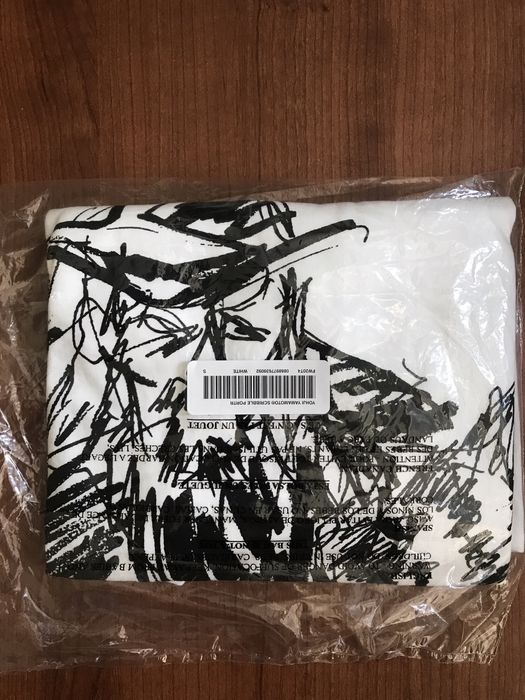 Supreme Supreme Yohji Yamamoto Scribble Portrait Tee | Grailed