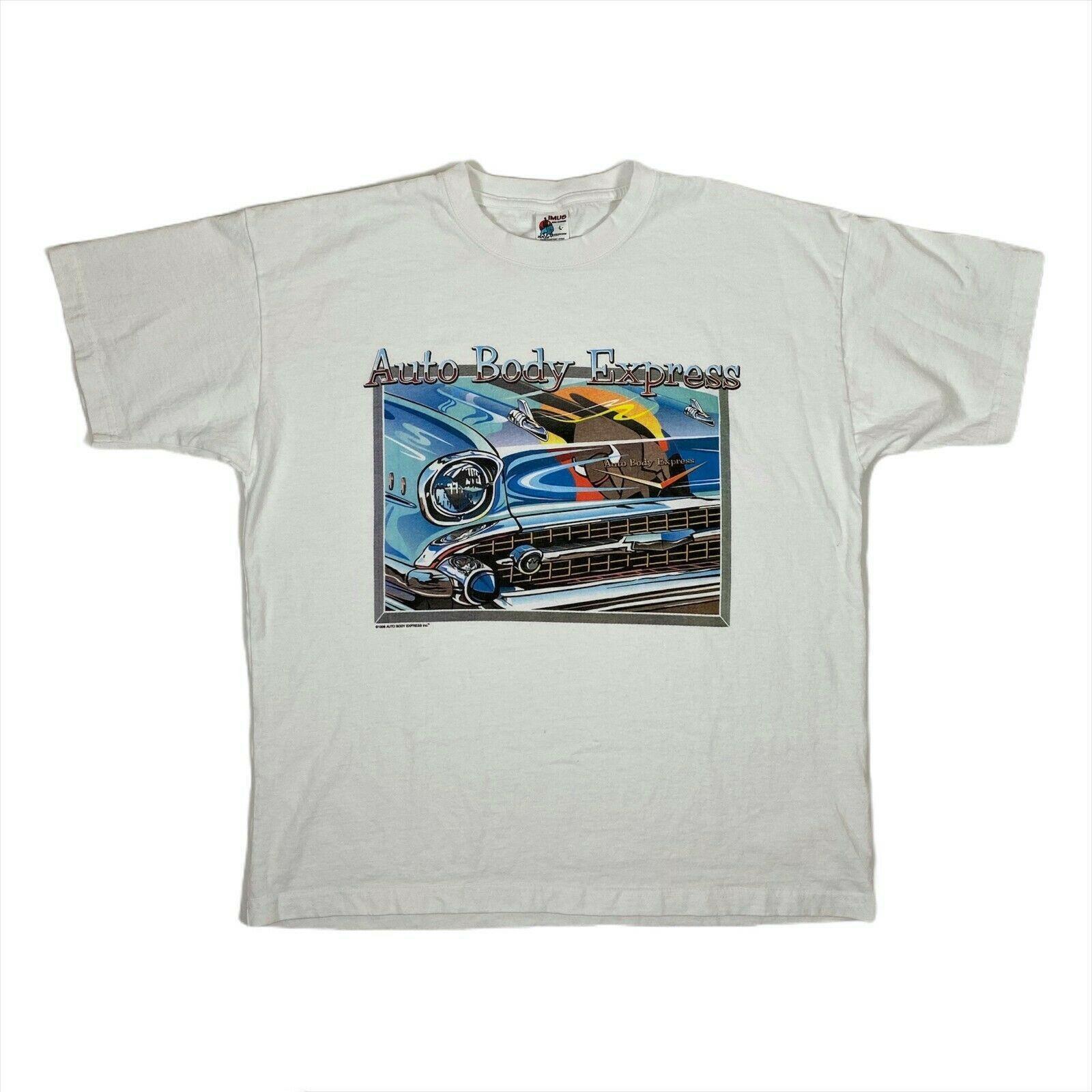 Vintage Vtg Auto Body Express 1996 T-Shirt fred imus | Grailed