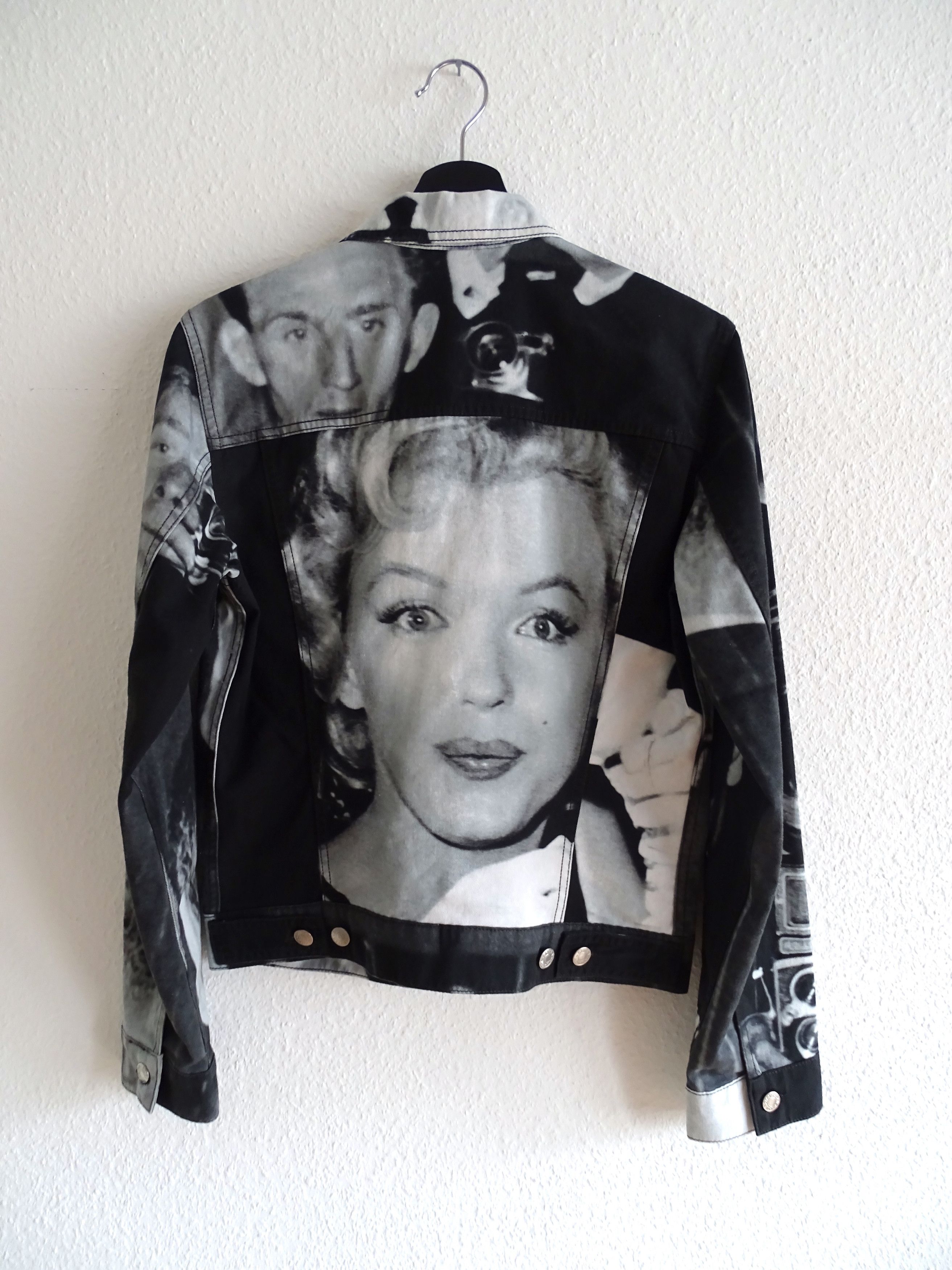 Marilyn monroe jean jacket hotsell