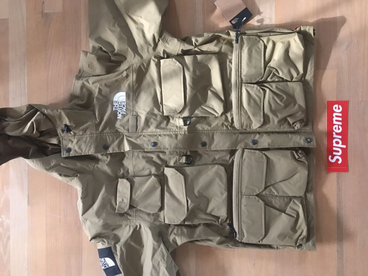Supreme Supreme X The North Face Cargo Jacket Gold Size Large | Grailed