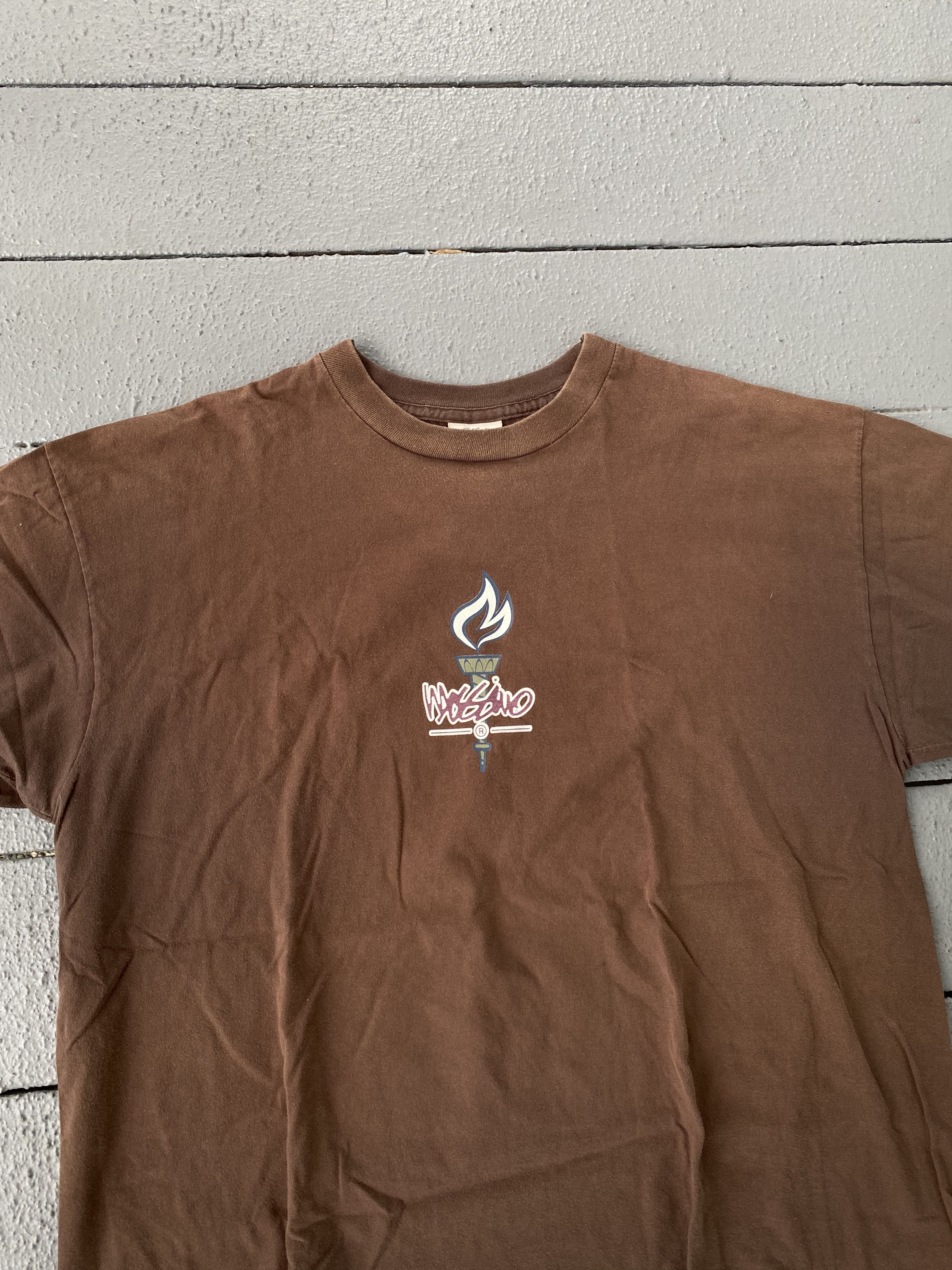 Mossimo 90s Mossimo Limited Edition Center Logo Tee Shirt Travis Size US XL / EU 56 / 4 - 1 Thumbnail
