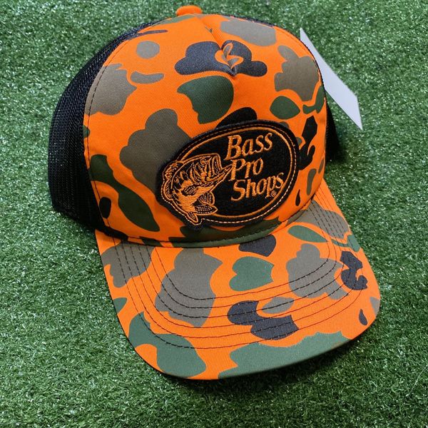 Vintage Vintage Bass Pro Shop Rare Camo Usa 90s Sport Hat Hunting Grailed