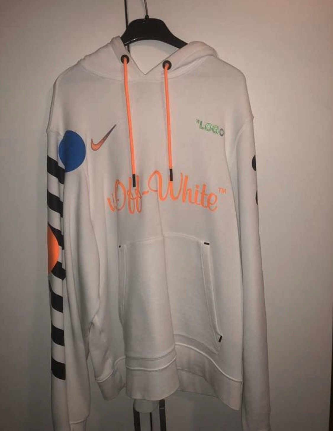 Nike Nikelab x OFF-WHITE Mercurial NRG X Hoodie White | Grailed