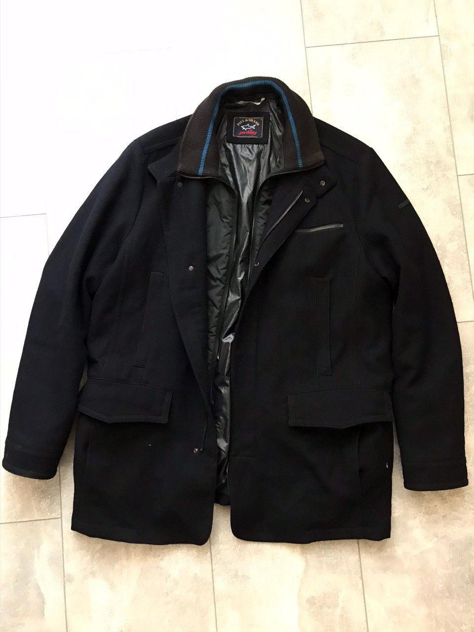 Other Paul & Shark mens wool coat lining Size US L / EU 52-54 / 3 - 3 Thumbnail