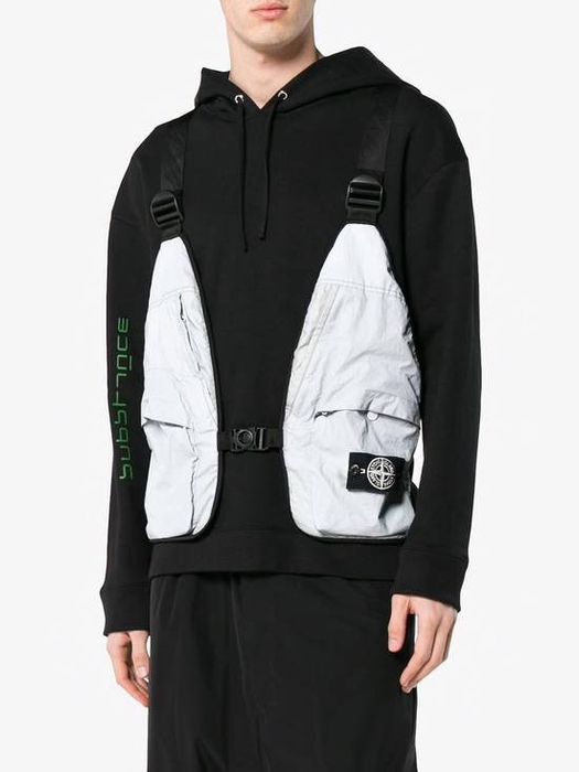 Stone island best sale reflective utility vest