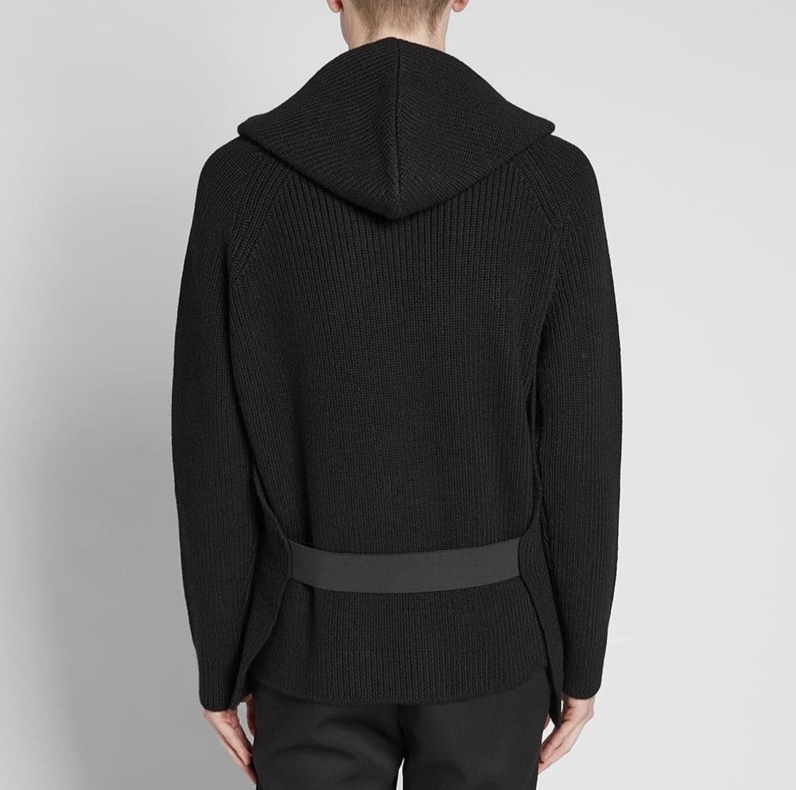 Raf Simons × Raf by Raf Simons Heavy wool knit hoodie Size US S / EU 44-46 / 1 - 2 Thumbnail