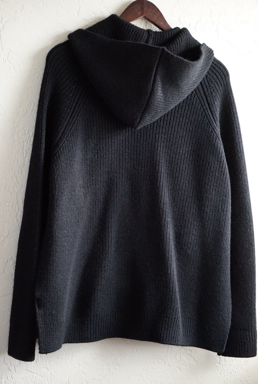 Raf Simons × Raf by Raf Simons Heavy wool knit hoodie Size US S / EU 44-46 / 1 - 3 Thumbnail