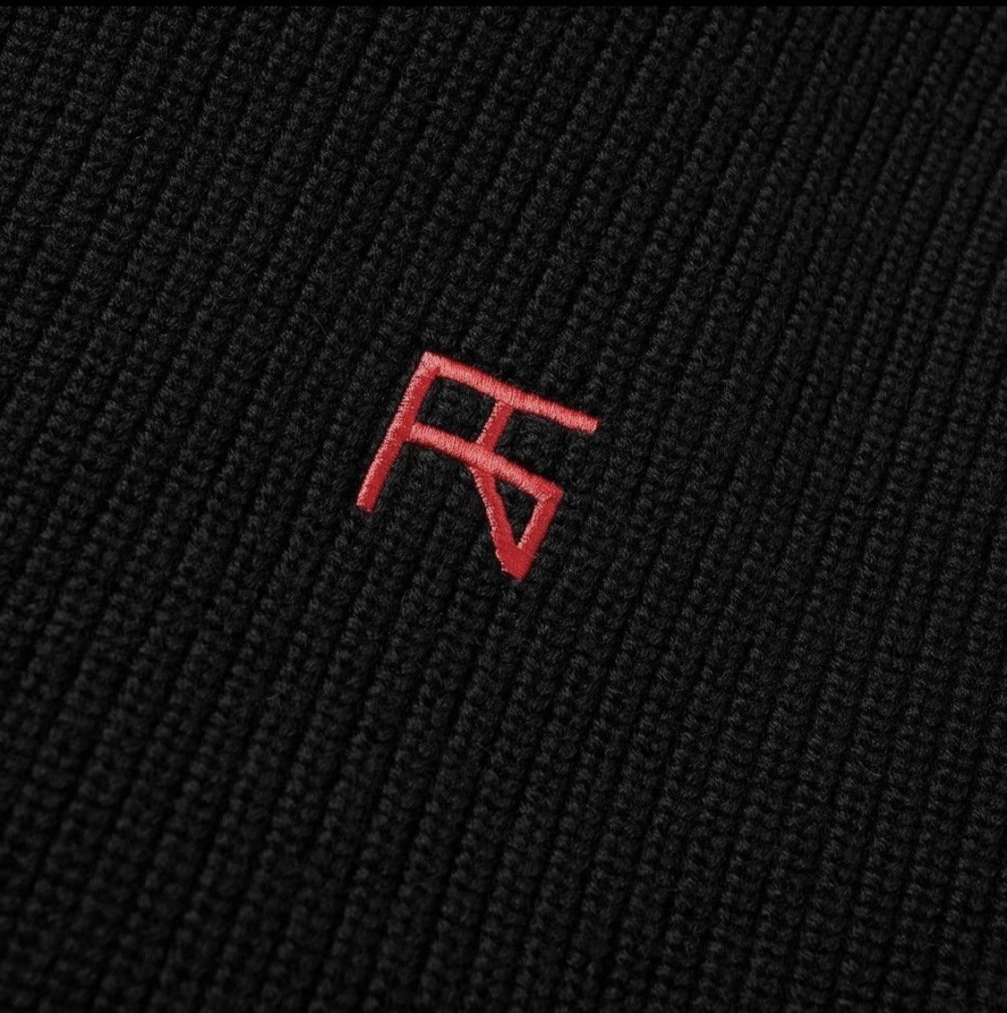 Raf Simons × Raf by Raf Simons Heavy wool knit hoodie Size US S / EU 44-46 / 1 - 5 Thumbnail