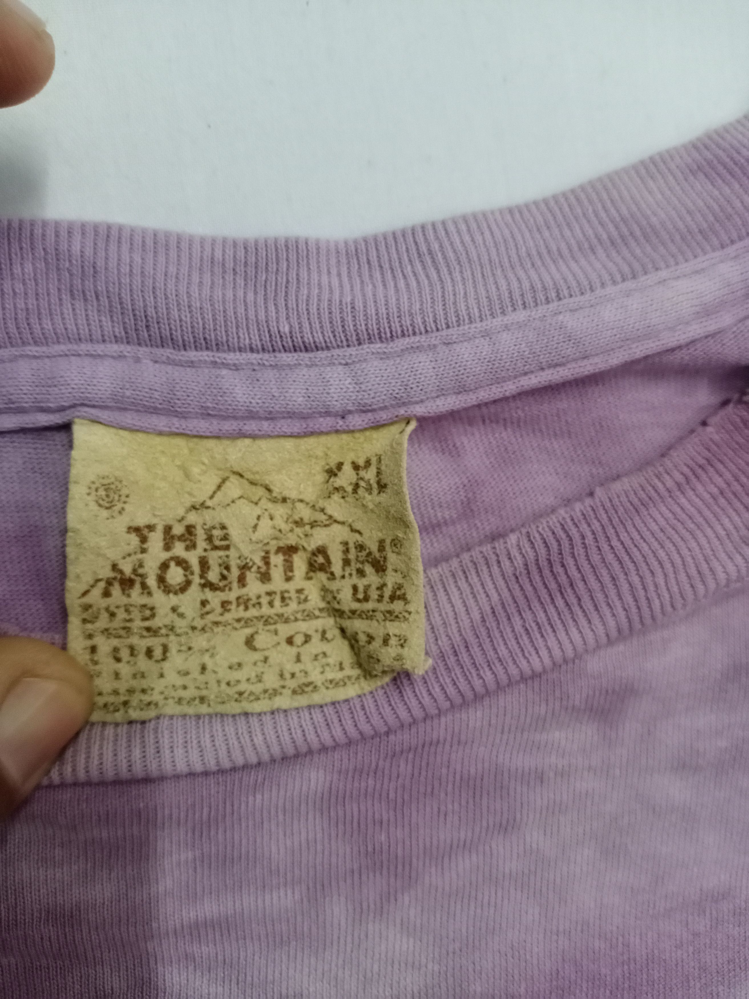 The Mountain × Vintage Rare! The mountain Tye dye over print T-shirt Size US XXL / EU 58 / 5 - 11 Thumbnail