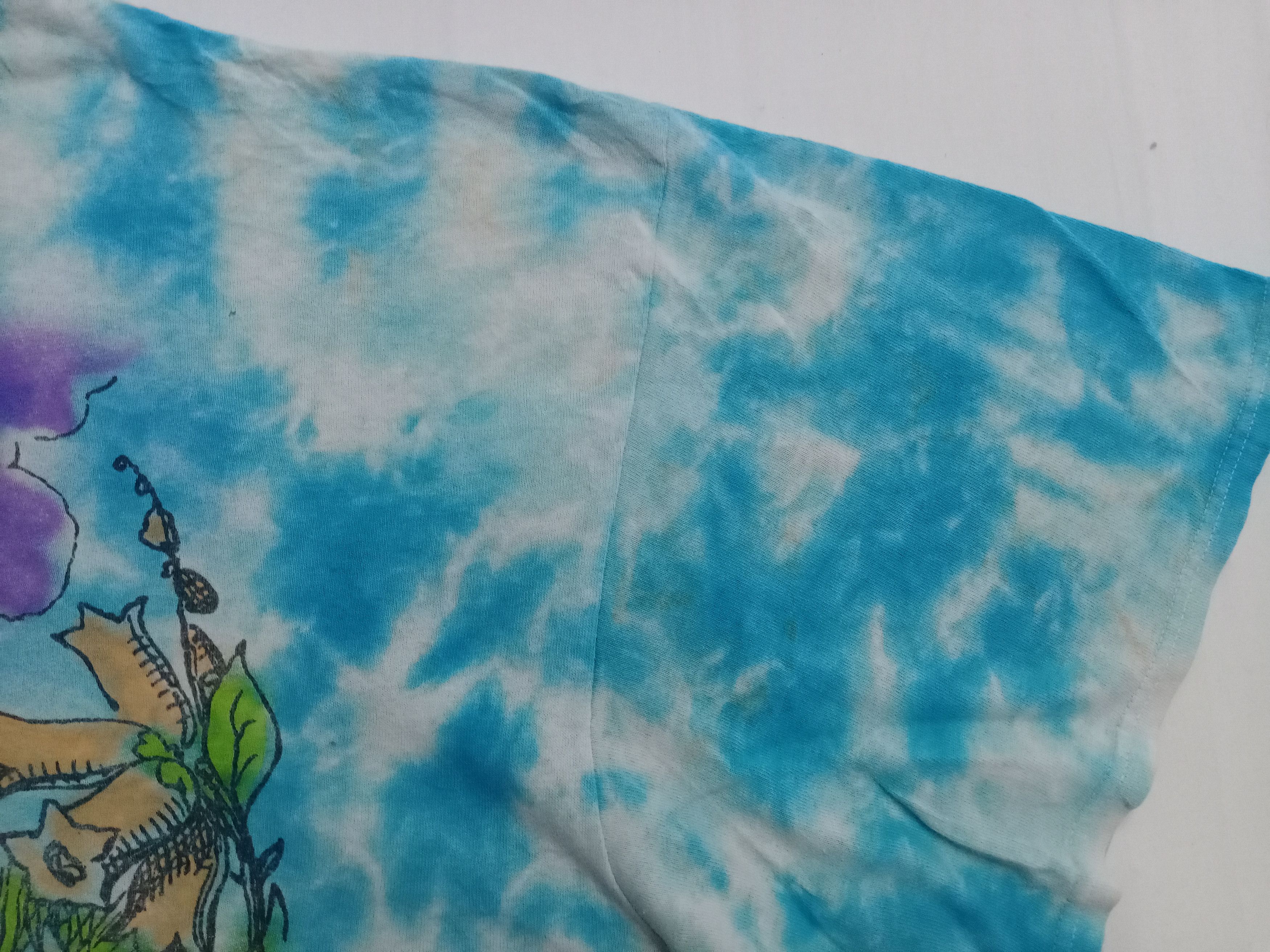 Liquid Blue × Vintage Rare! Liquid Blue Habitat Motive Overprint T-shirt Size US XXL / EU 58 / 5 - 7 Thumbnail
