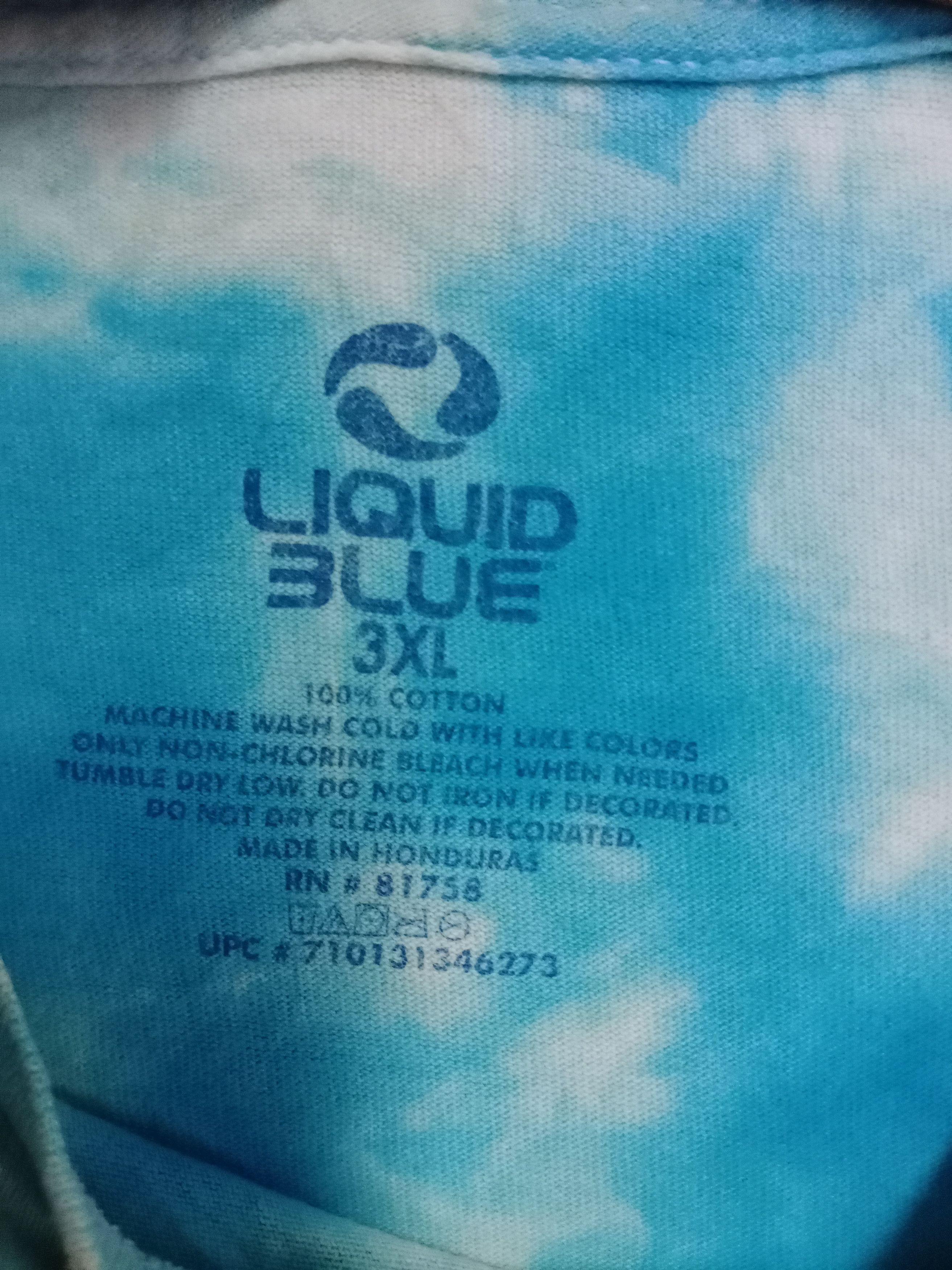 Liquid Blue × Vintage Rare! Liquid Blue Habitat Motive Overprint T-shirt Size US XXL / EU 58 / 5 - 2 Thumbnail