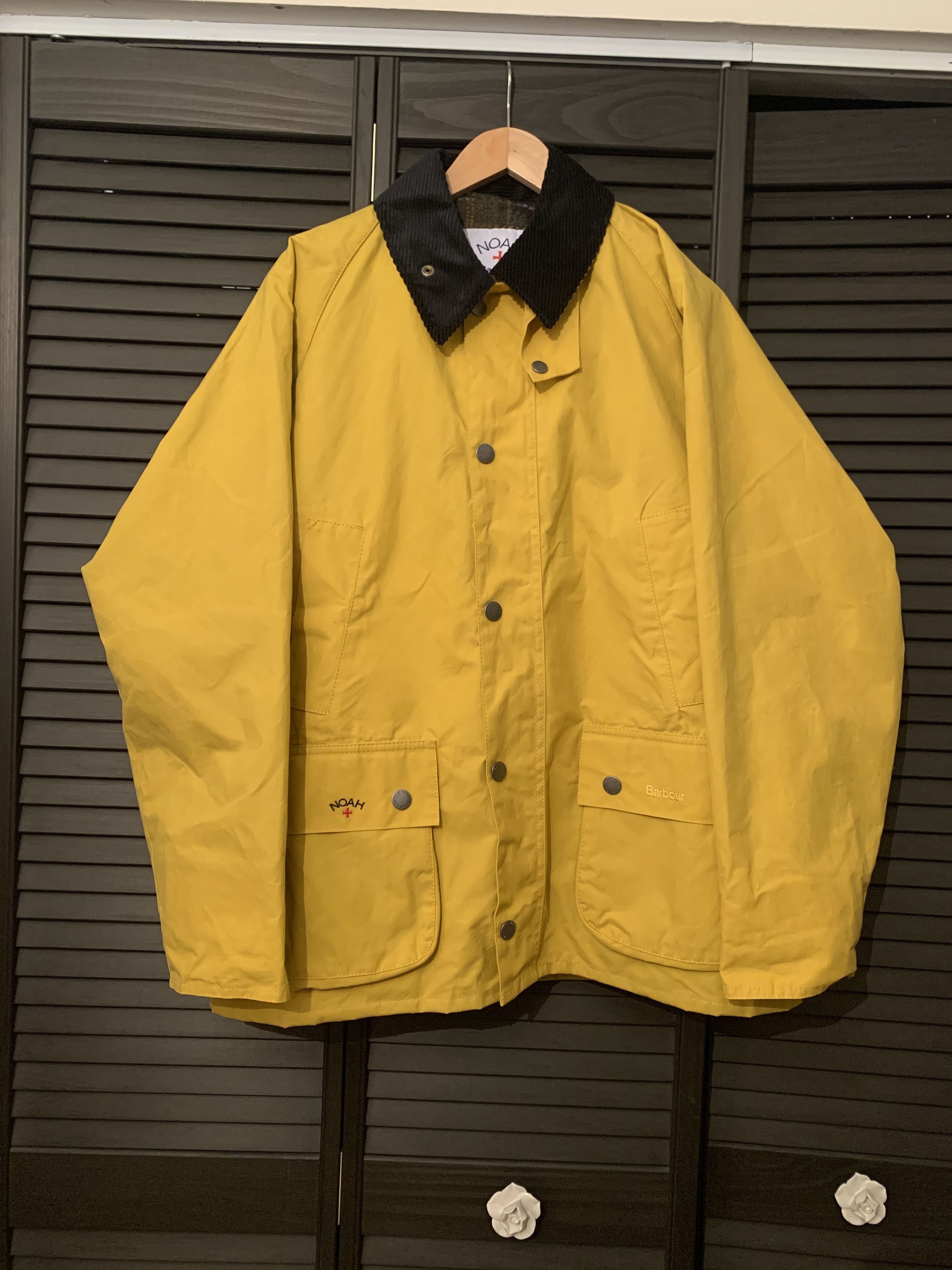 Barbour × Noah Noah x Barbour Dry Wax Bedale | Grailed