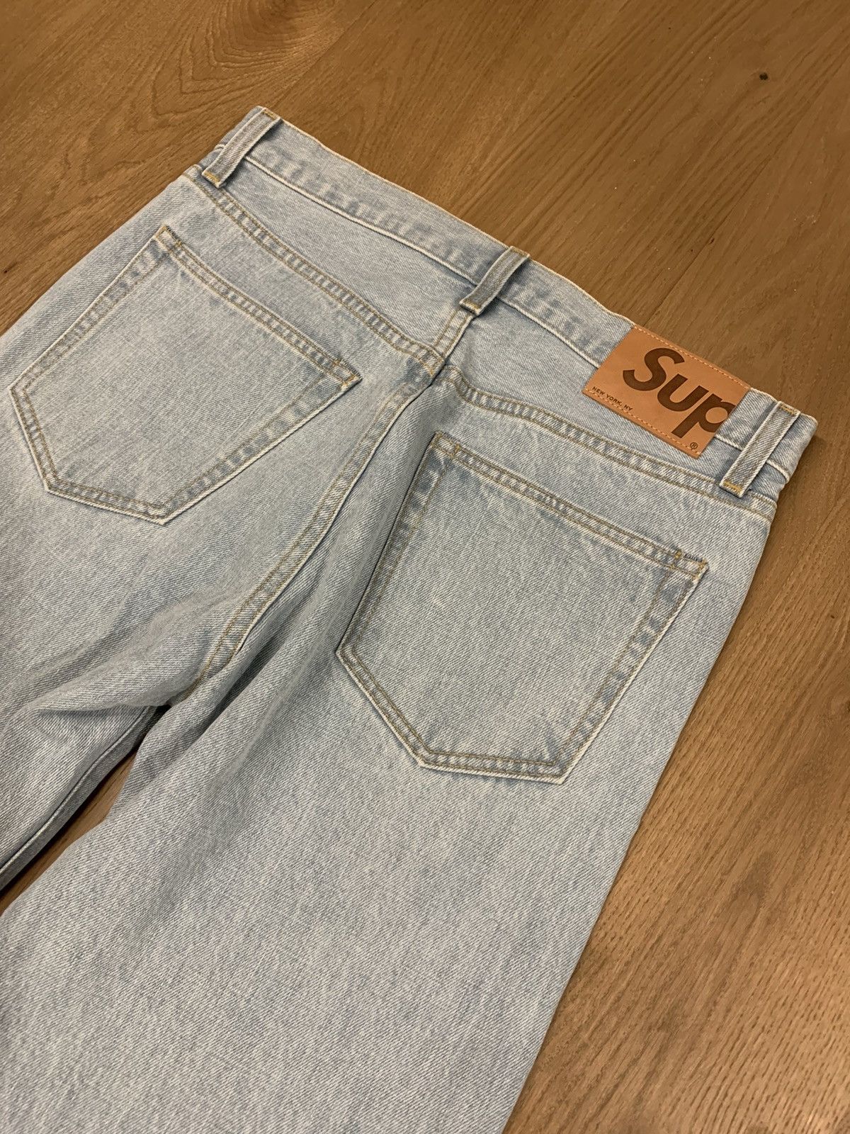 Supreme Washed Slim Jeans 30インチ　最終値下げ SUPREME シュプリーム Stone Washed Slim Jean ストーン