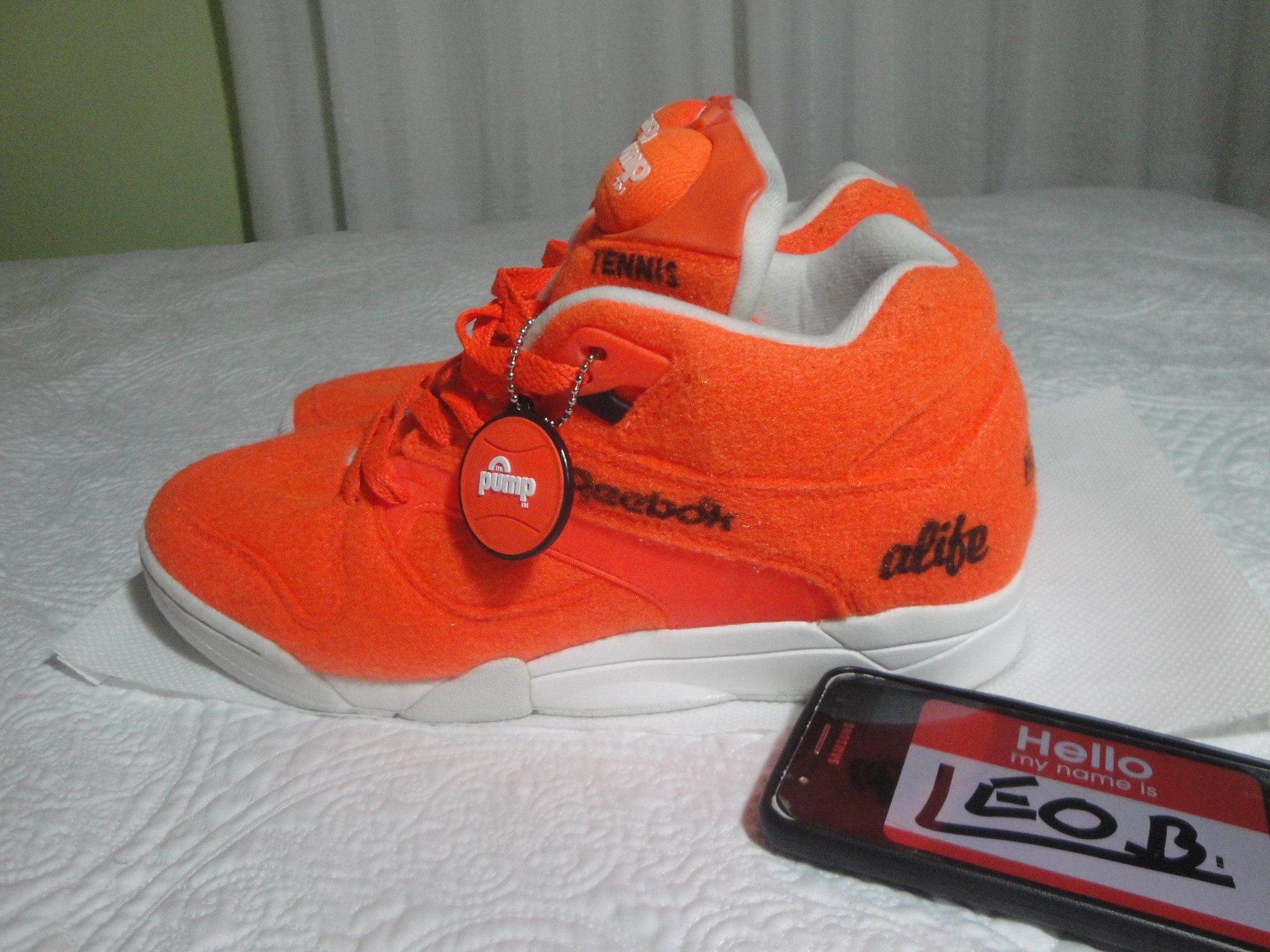 2006 Reebok Court Victory Pump Alife Orange purchases