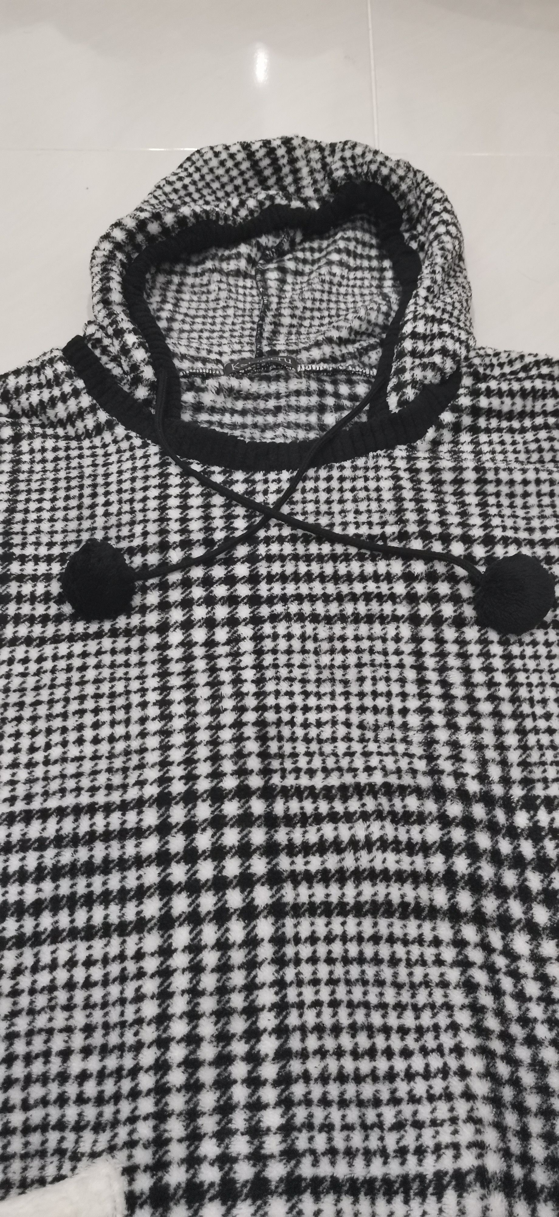 Designer × Japanese Brand kate ecru tartan hoodie vest Size US XL / EU 56 / 4 - 4 Thumbnail