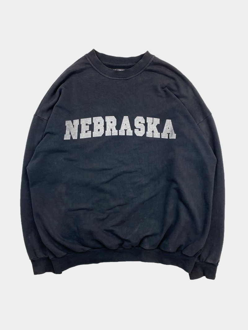 Raf Simons AW2002 “Virginia Creeper” Nebraska Sweatshirt | Grailed