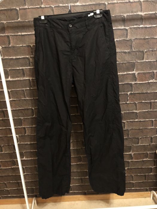 HOPE wind trouser 48 レーヨン混 ワイドスラックス-