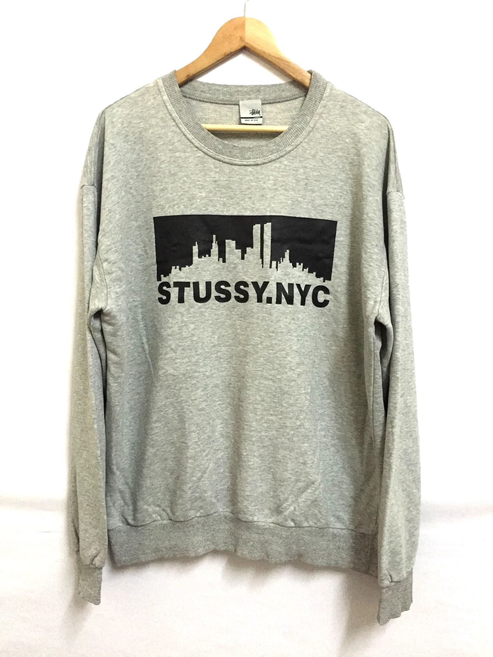 Vintage Stussy NYC crewneck sweatshirts usa