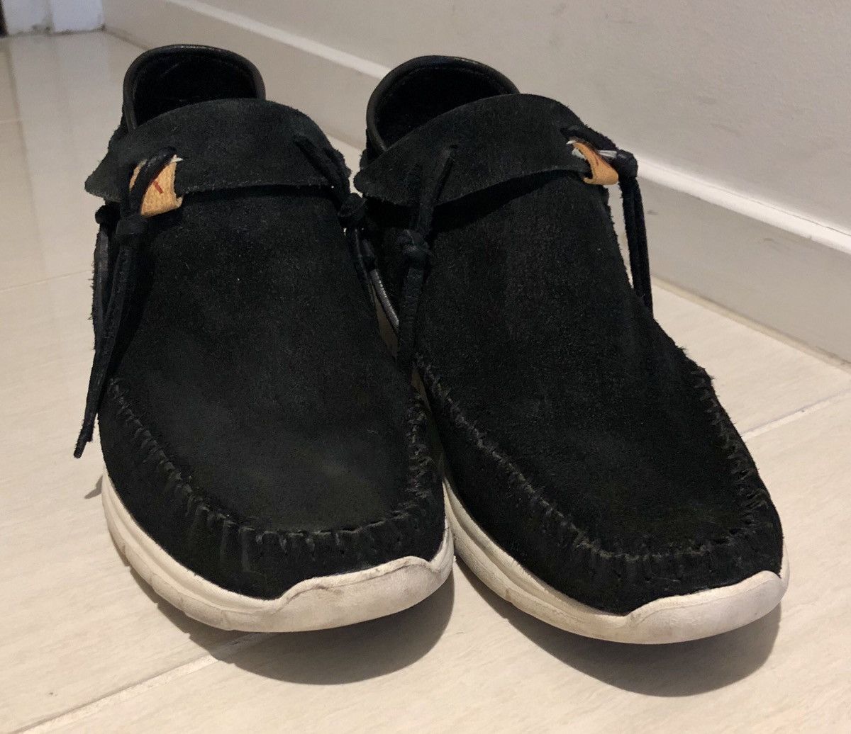 17秋冬　visvim UTE MOC TRAINER-FOLK Visvim WMV: UTE Moc Trainer-Folk Suede (black