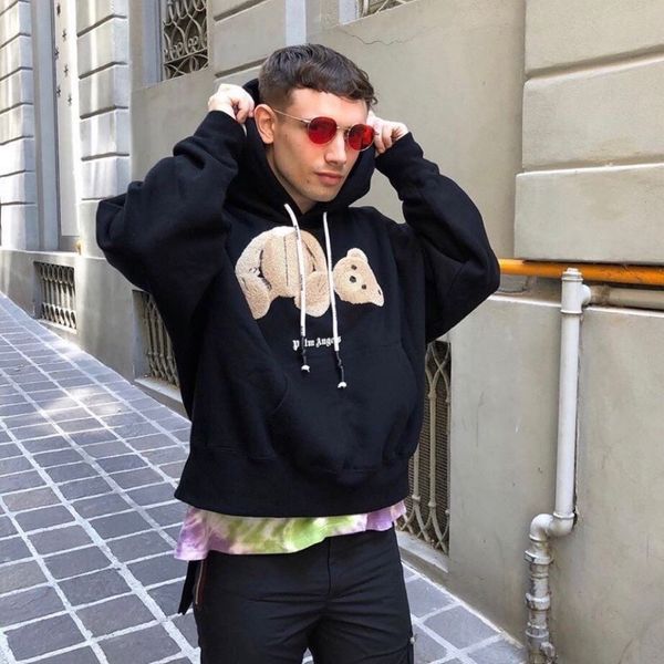 Palm Angels Kill The Bear Hoodie in Black