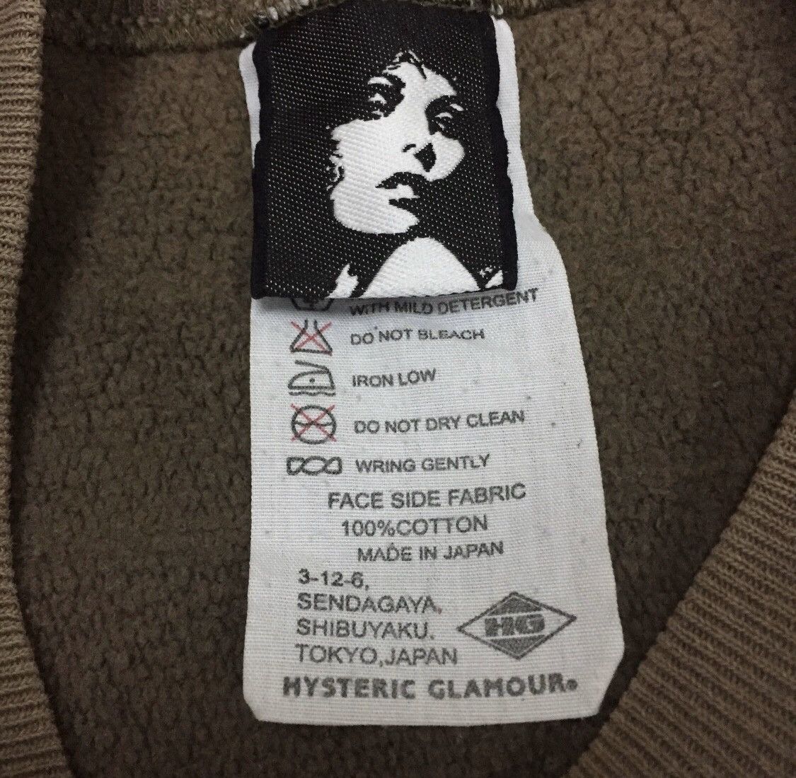 Hysteric Glamour Vintage 90s HYSTERIC GLAMOUR SpellOut Pullover Sweatshirt Size US M / EU 48-50 / 2 - 3 Thumbnail