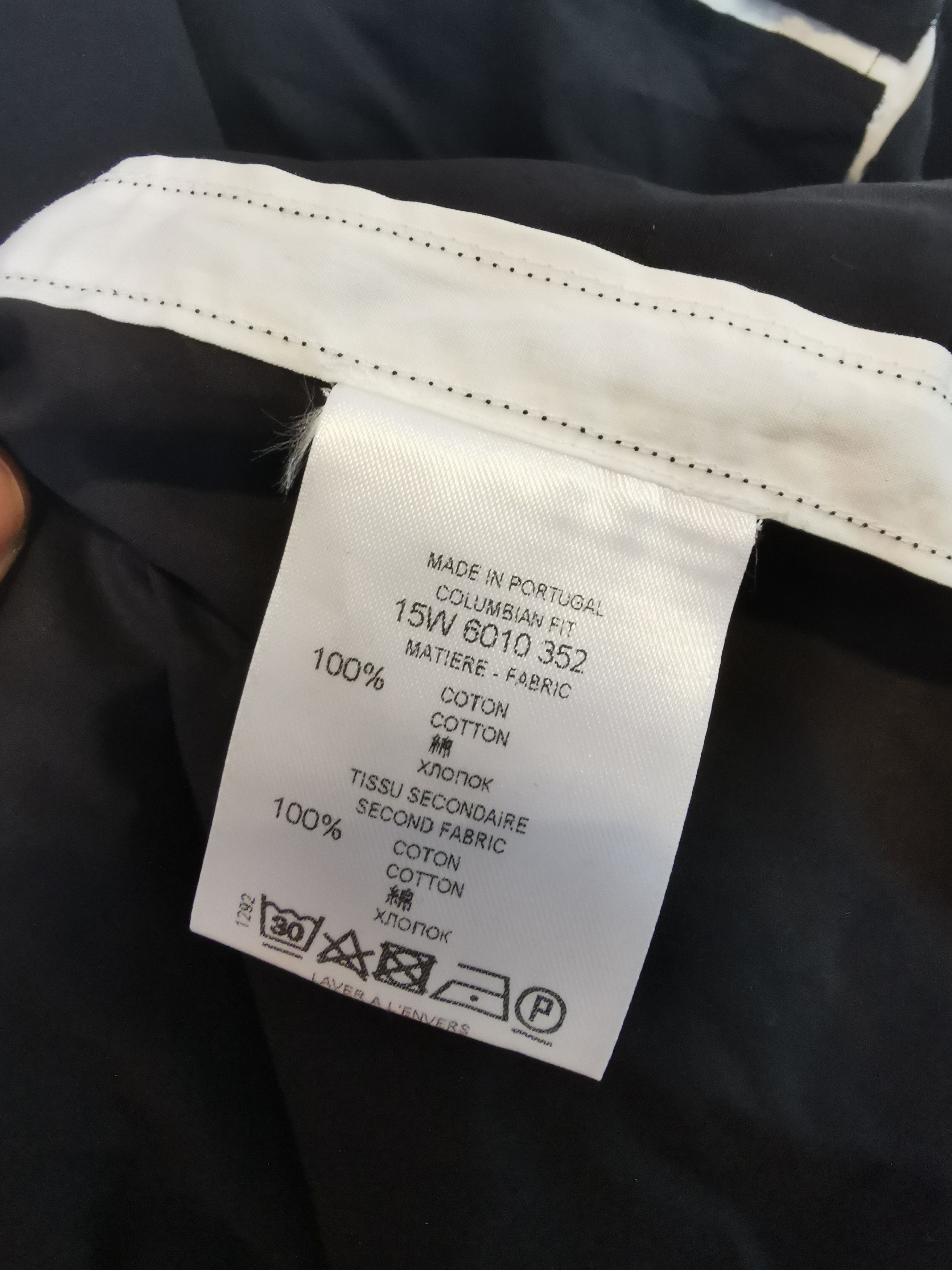 Riccardo Tisci Givenchy Outline Shirt Size 42L - 6 Thumbnail