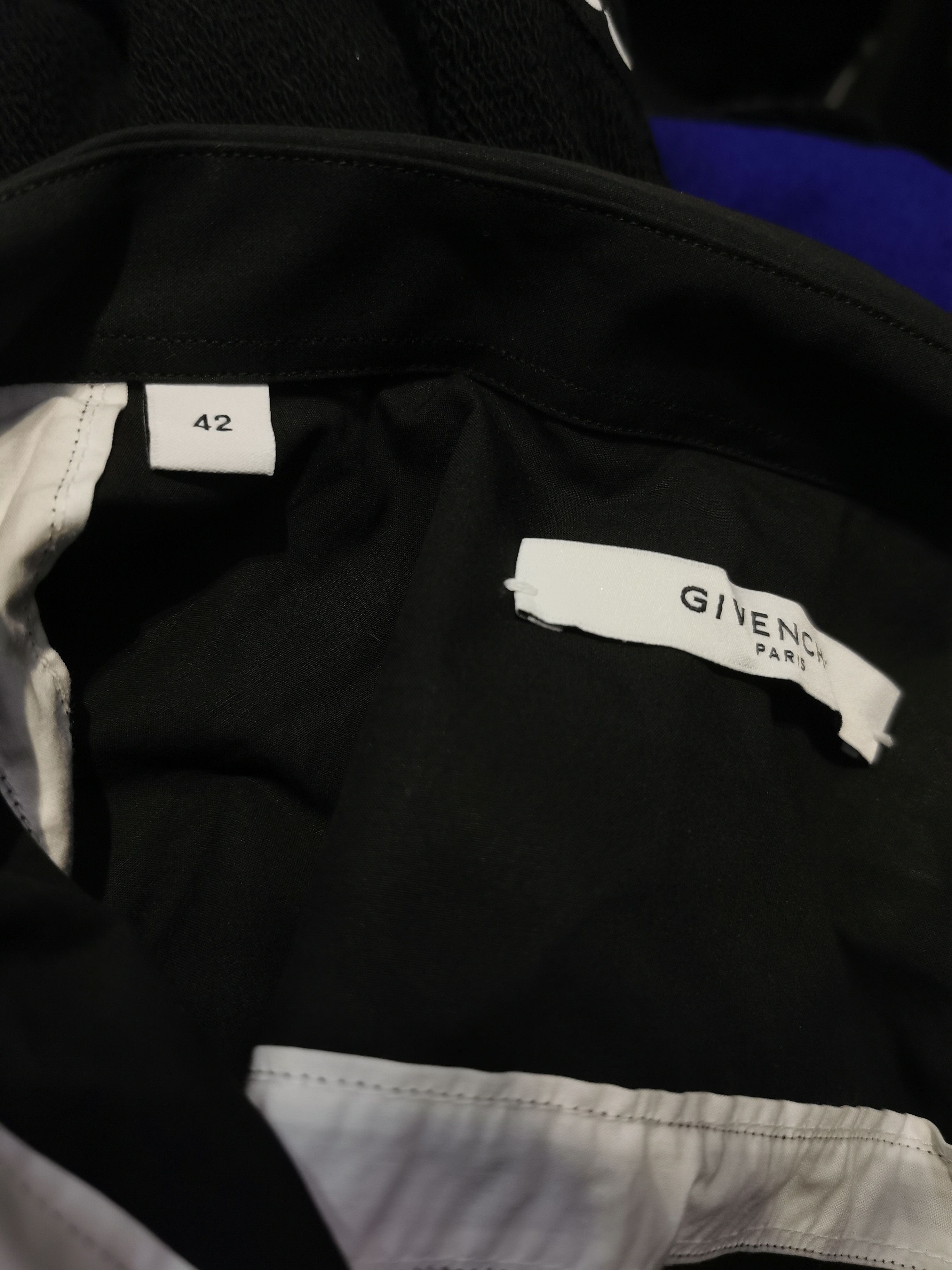 Riccardo Tisci Givenchy Outline Shirt Size 42L - 7 Thumbnail