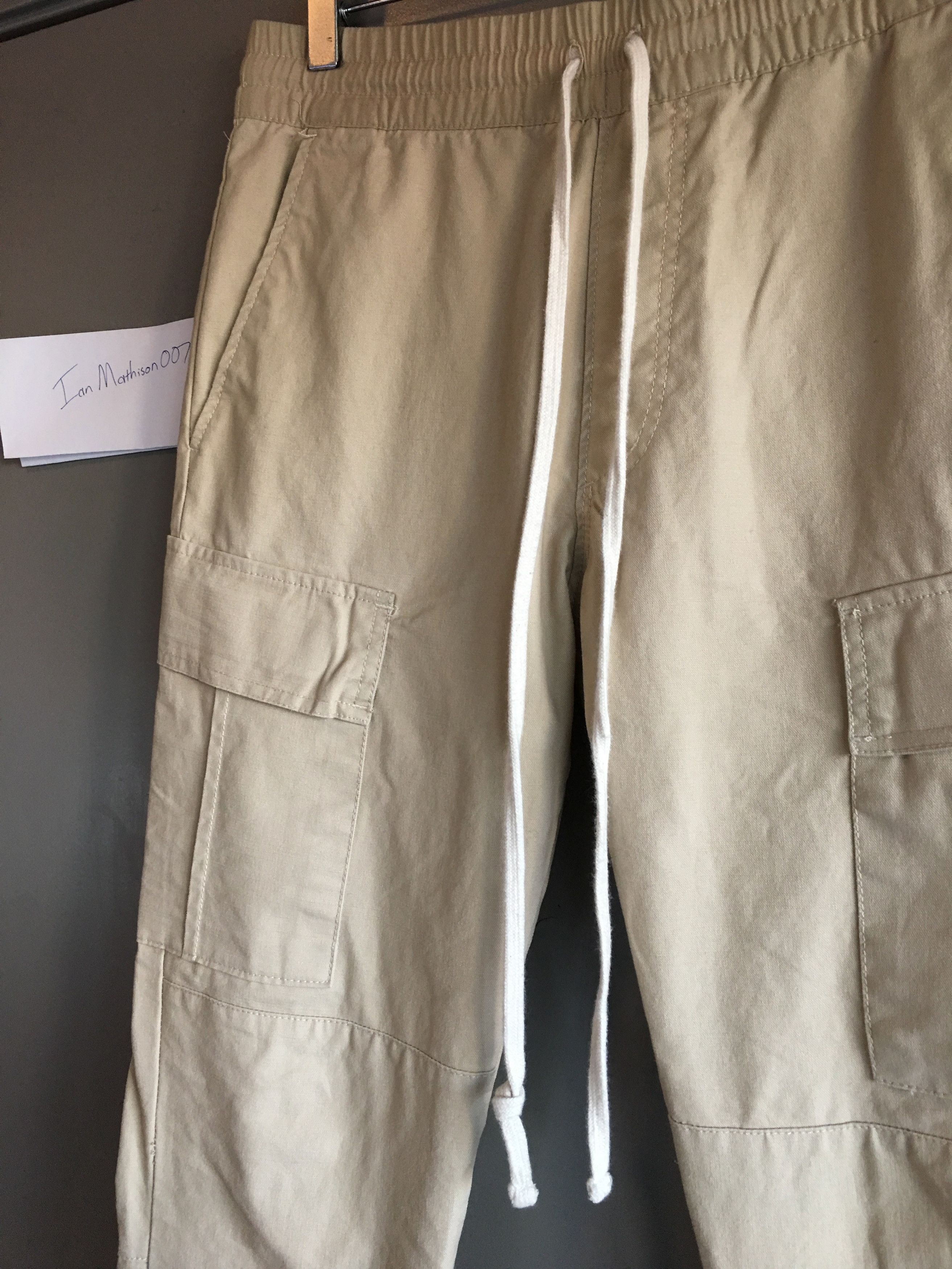 FOG Sand Cargo Zip Pants Size US 30 / EU 46 - 6 Thumbnail