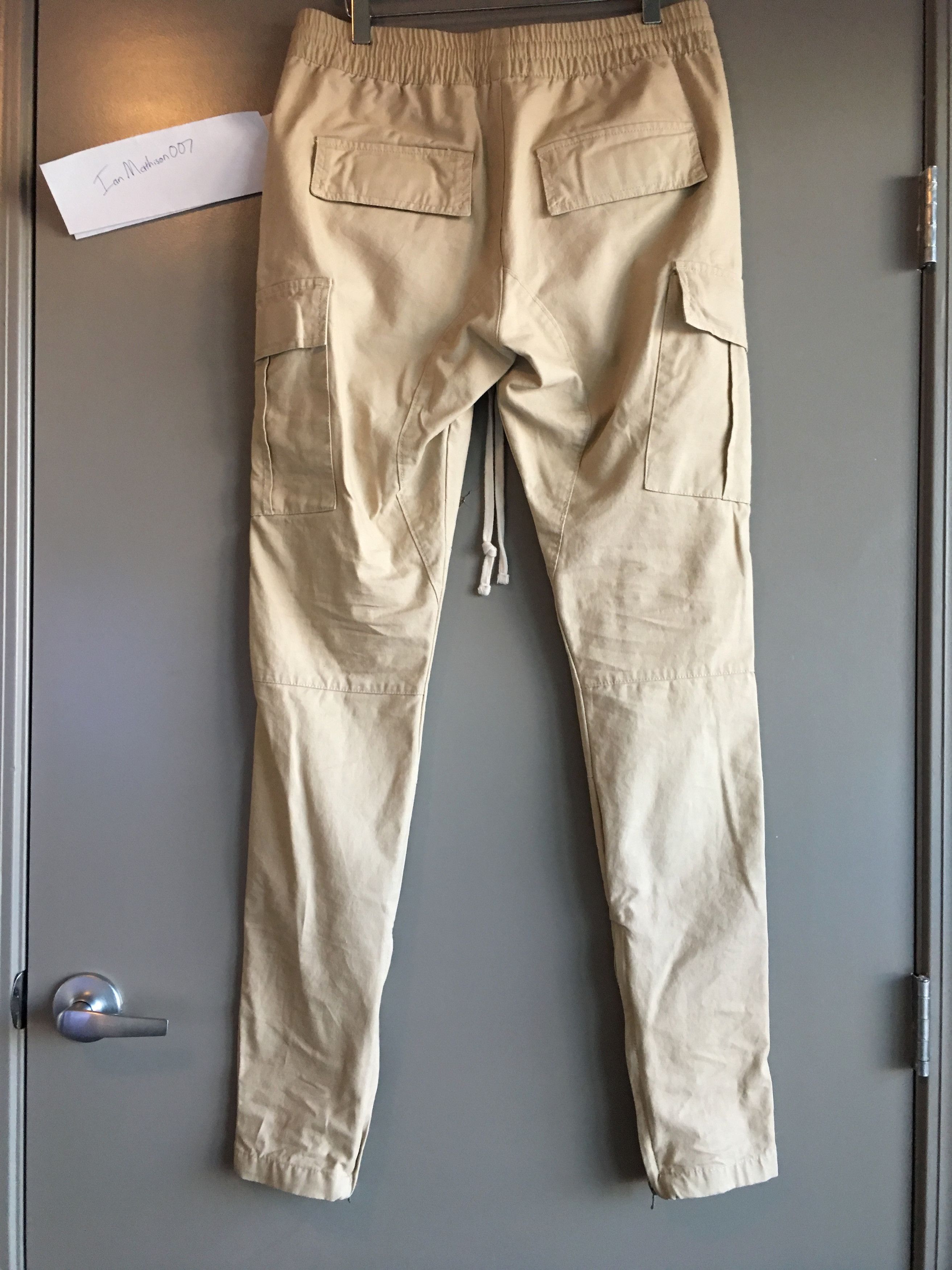 FOG Sand Cargo Zip Pants Size US 30 / EU 46 - 2 Thumbnail