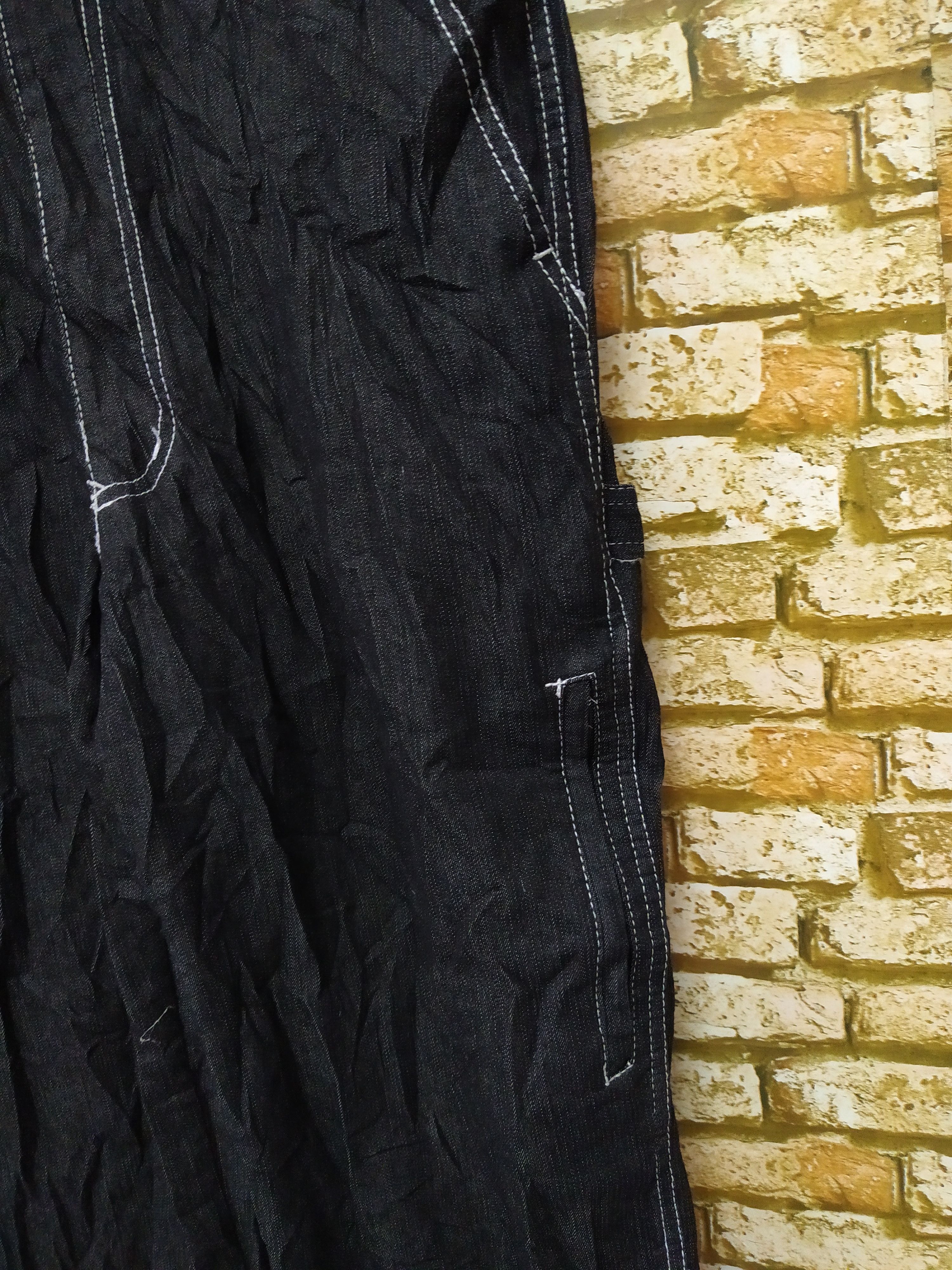 Japanese Brand × Vintage 90s DOGMAN JAPAN OVERALLS DENIM (B544) Size US 37 - 3 Thumbnail