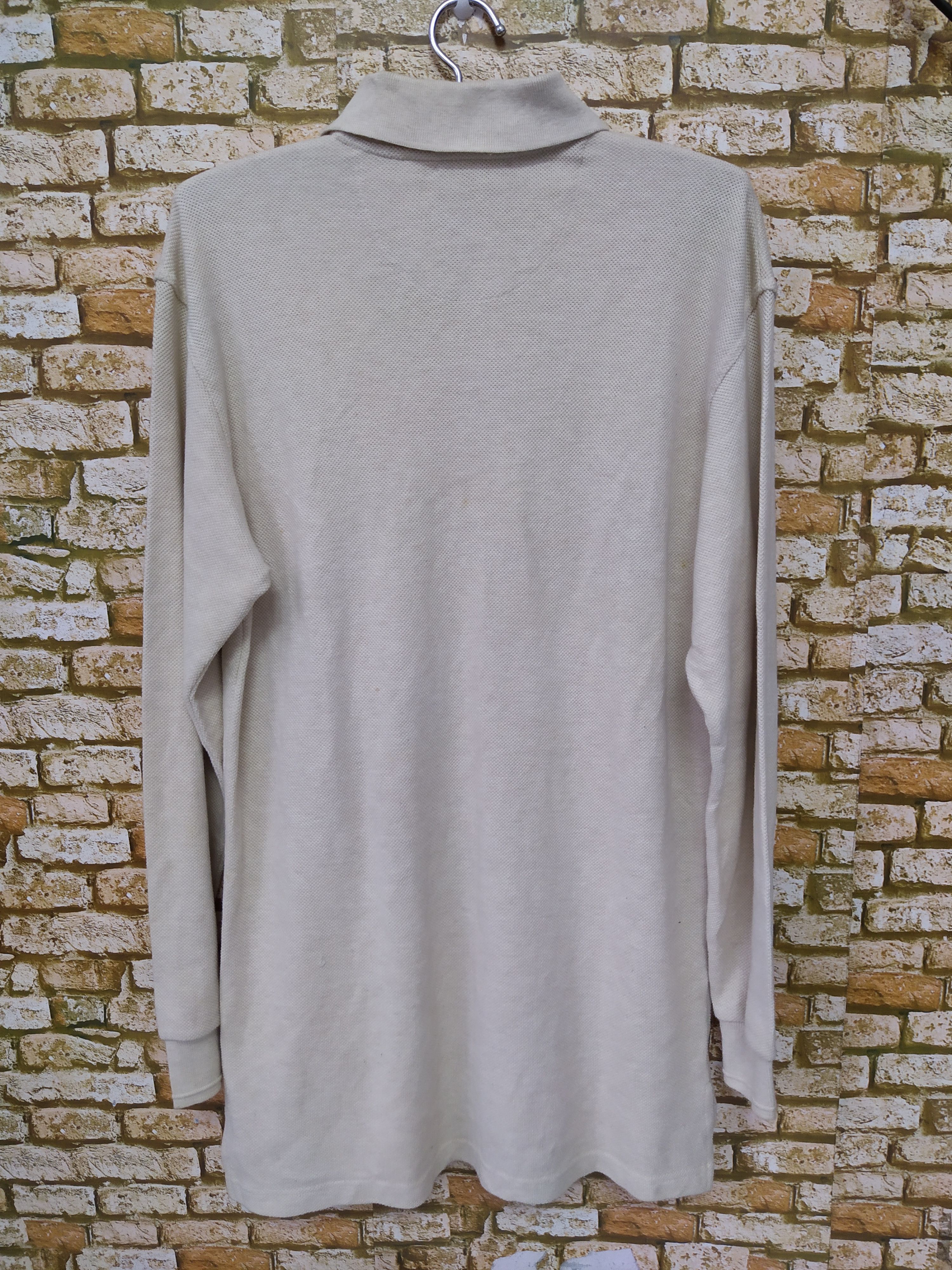 Burberry 90s BURBERRY OVERSIZED USA MADE NOVA POLO SWEATSHIRT (B546) Size US M / EU 48-50 / 2 - 4 Thumbnail