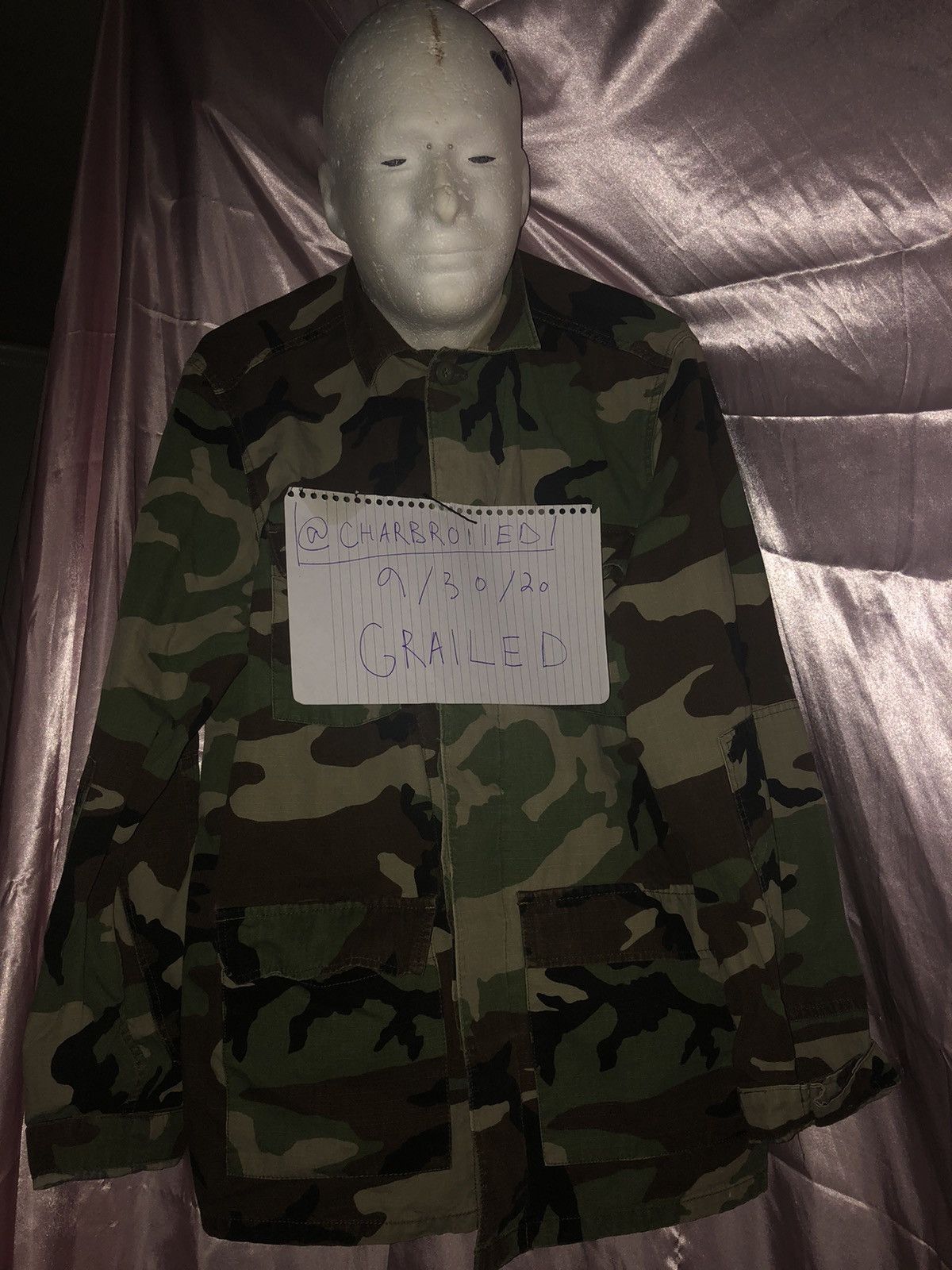 Supreme Supreme Gonz Butterfly BDU Camo Jacket (RARE) | Grailed