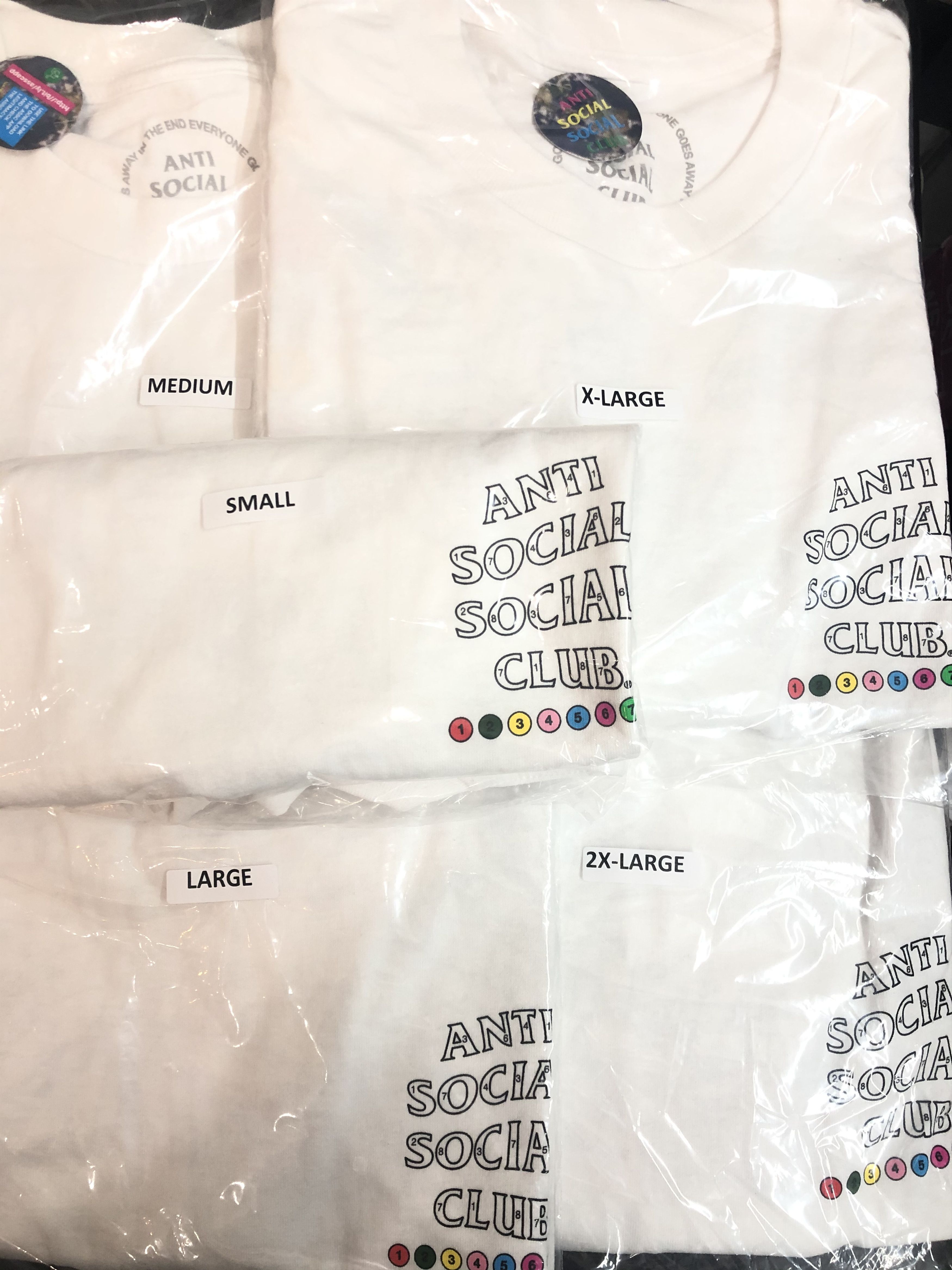 Anti Social Social Club DS ASSC Dragon Up To You White Tee FTP KAWS BAPE KITH OOTD Size US XL / EU 56 / 4 - 2 Thumbnail